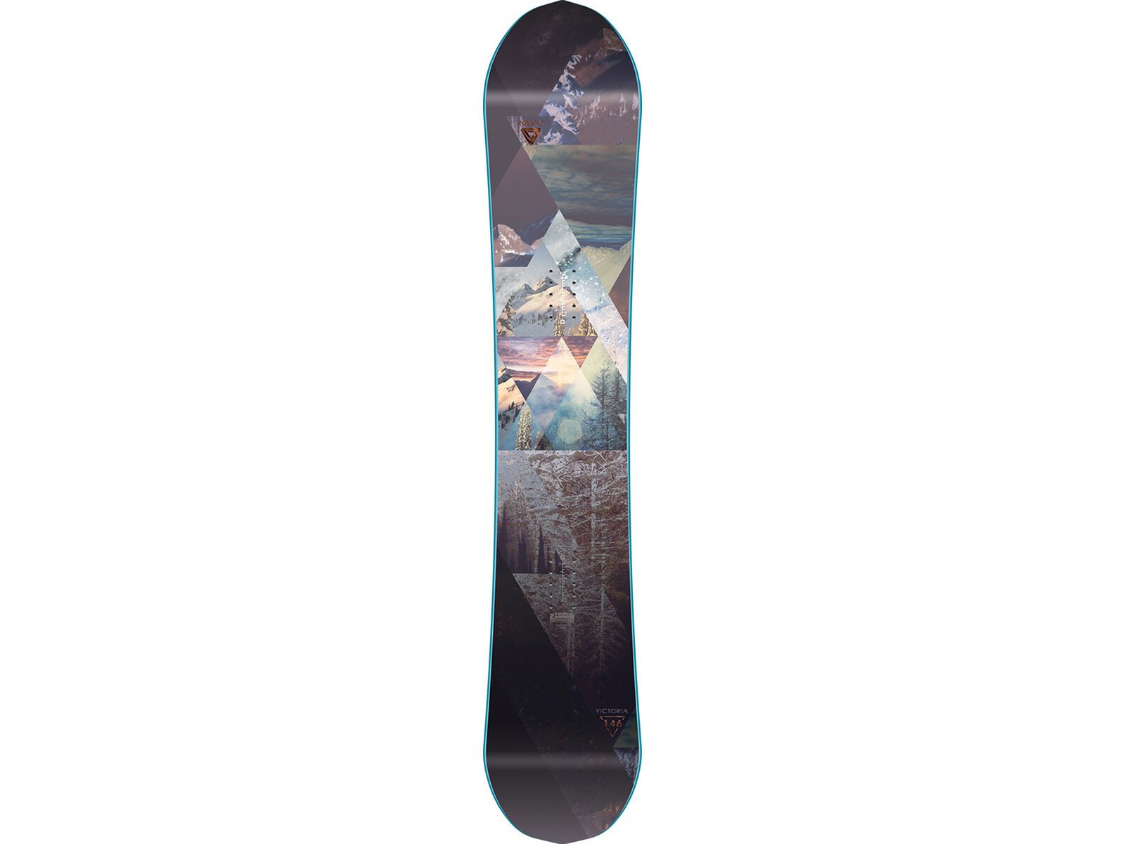 Set: Nitro Victoria 2017 + K2 Cinch Tryst 2017, black - Snowboardset | Bild 2