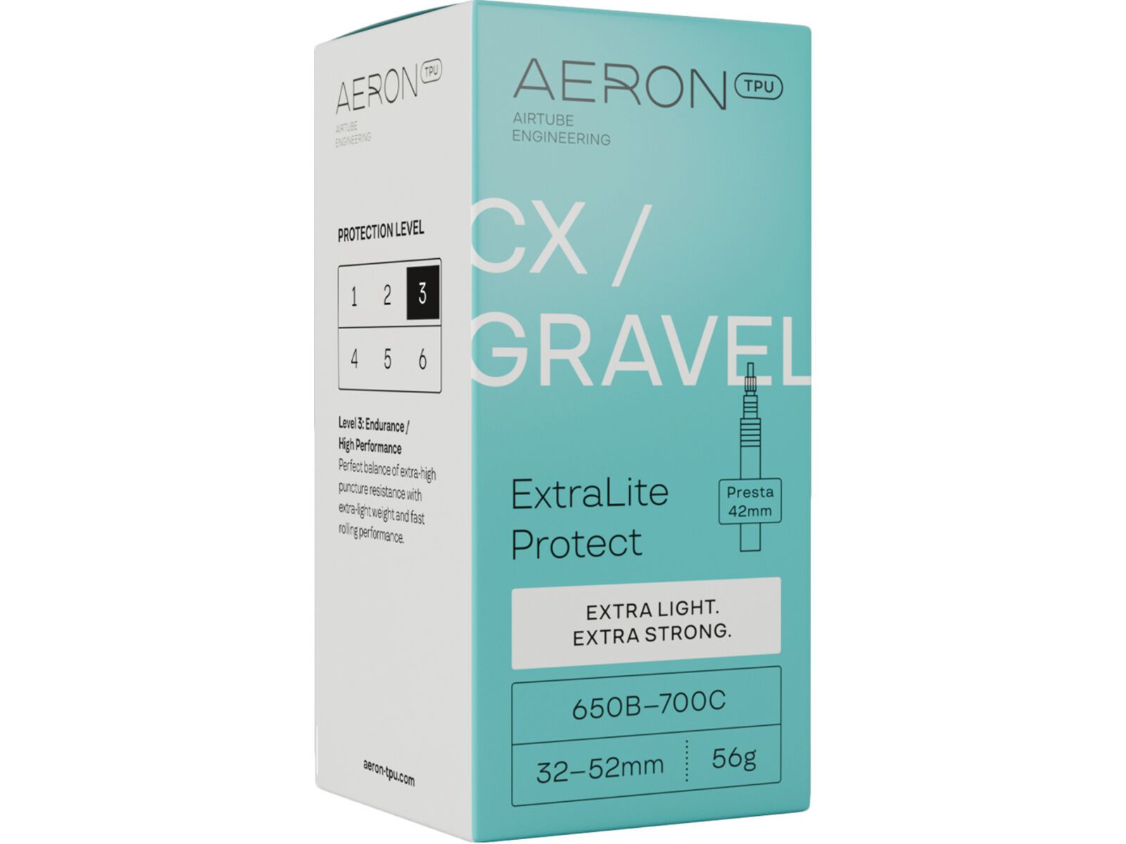 Aeron CX/Gravel - ExtraLite Protect / 32-52 / SV42 / 650B-700C | Bild 1