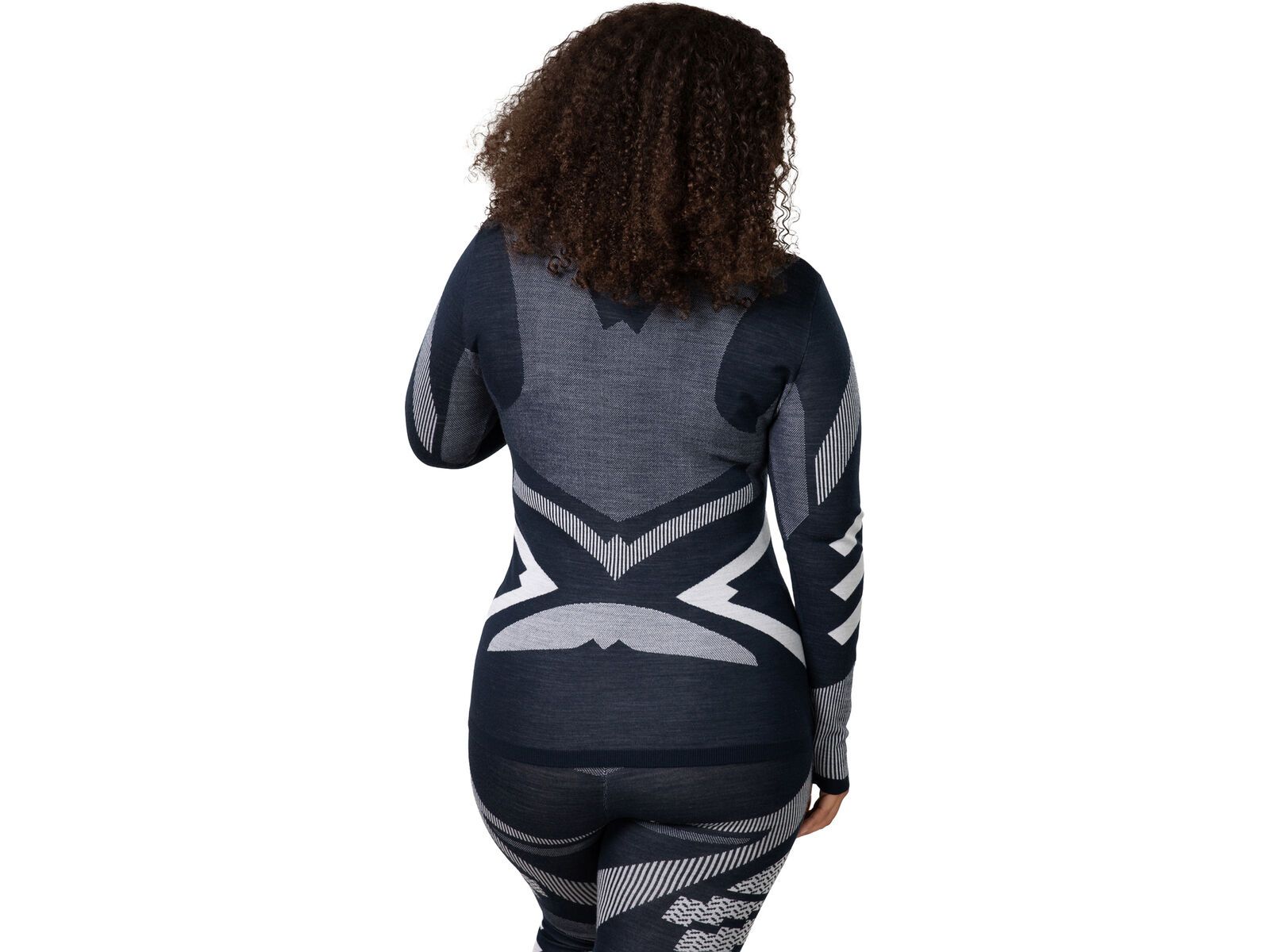 Kari Traa Faith Half Zip Baselayer, dark navy blue | Bild 4