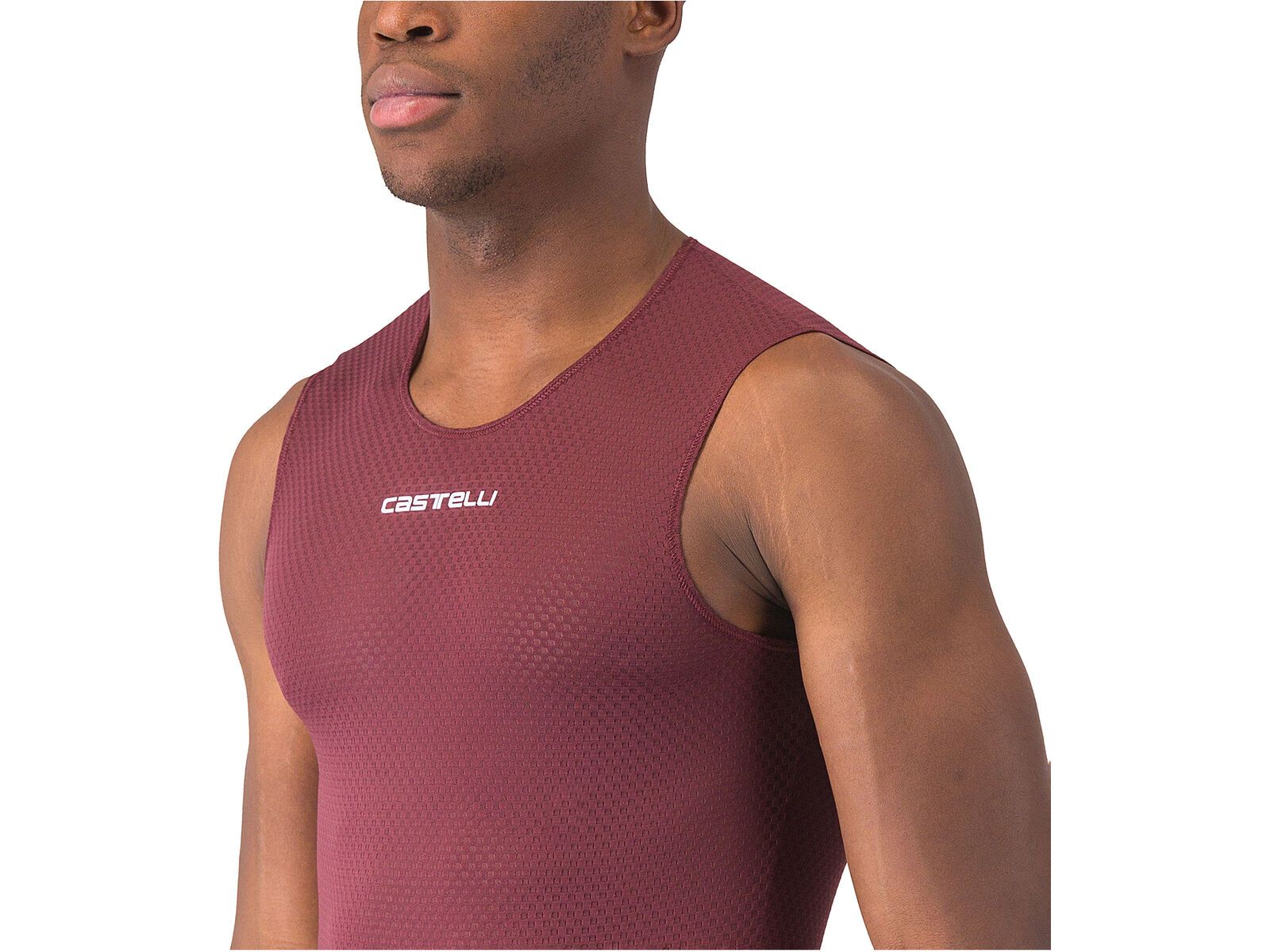 Castelli Pro Mesh 2.0 Sleeveless, deep bordeaux | Bild 3