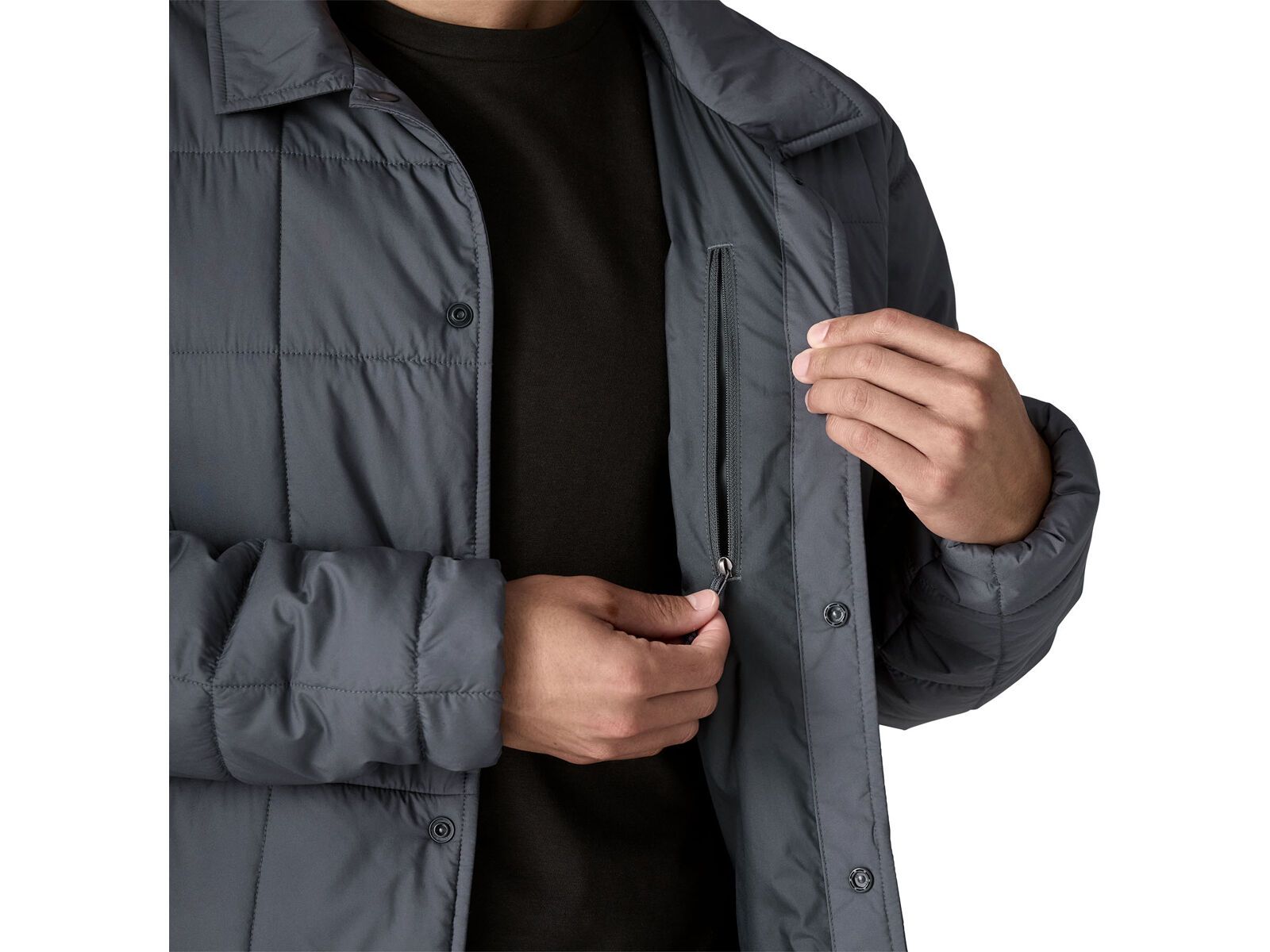 Patagonia Men's Light Gust Shirt Jacket, smolder blue | Bild 7