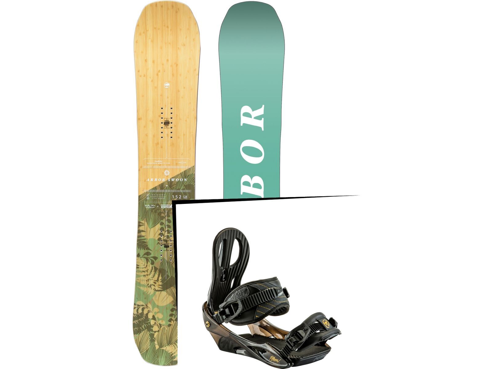 Set: Arbor Swoon Rocker 2017 + Nitro Rythm (1691178S) | Bild 1