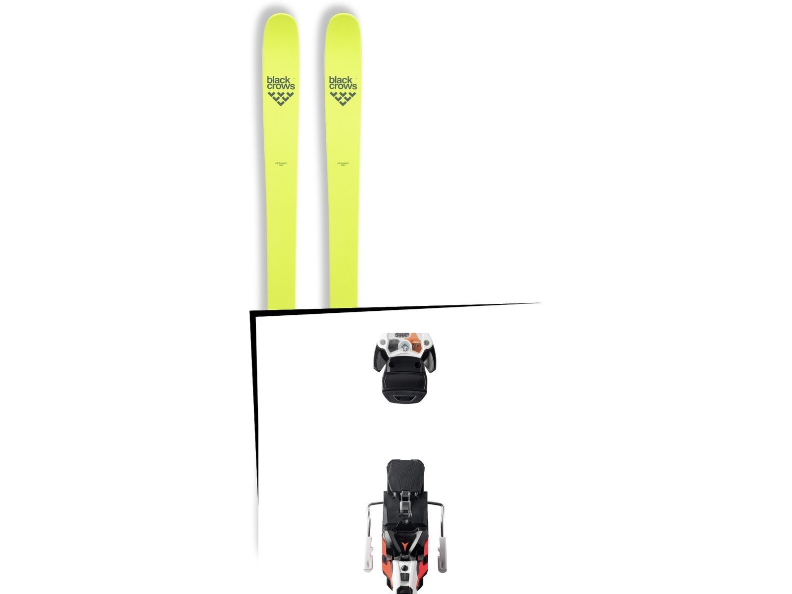 Set: Black Crows Orb Freebird 2019 + Atomic Warden MNC 13 white/black/orange | Bild 1