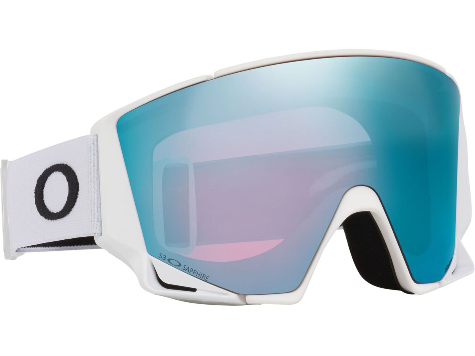 Oakley Flow Scape M, Prizm Snow Sapphire Iridium & Iced / matte white | Bild 13
