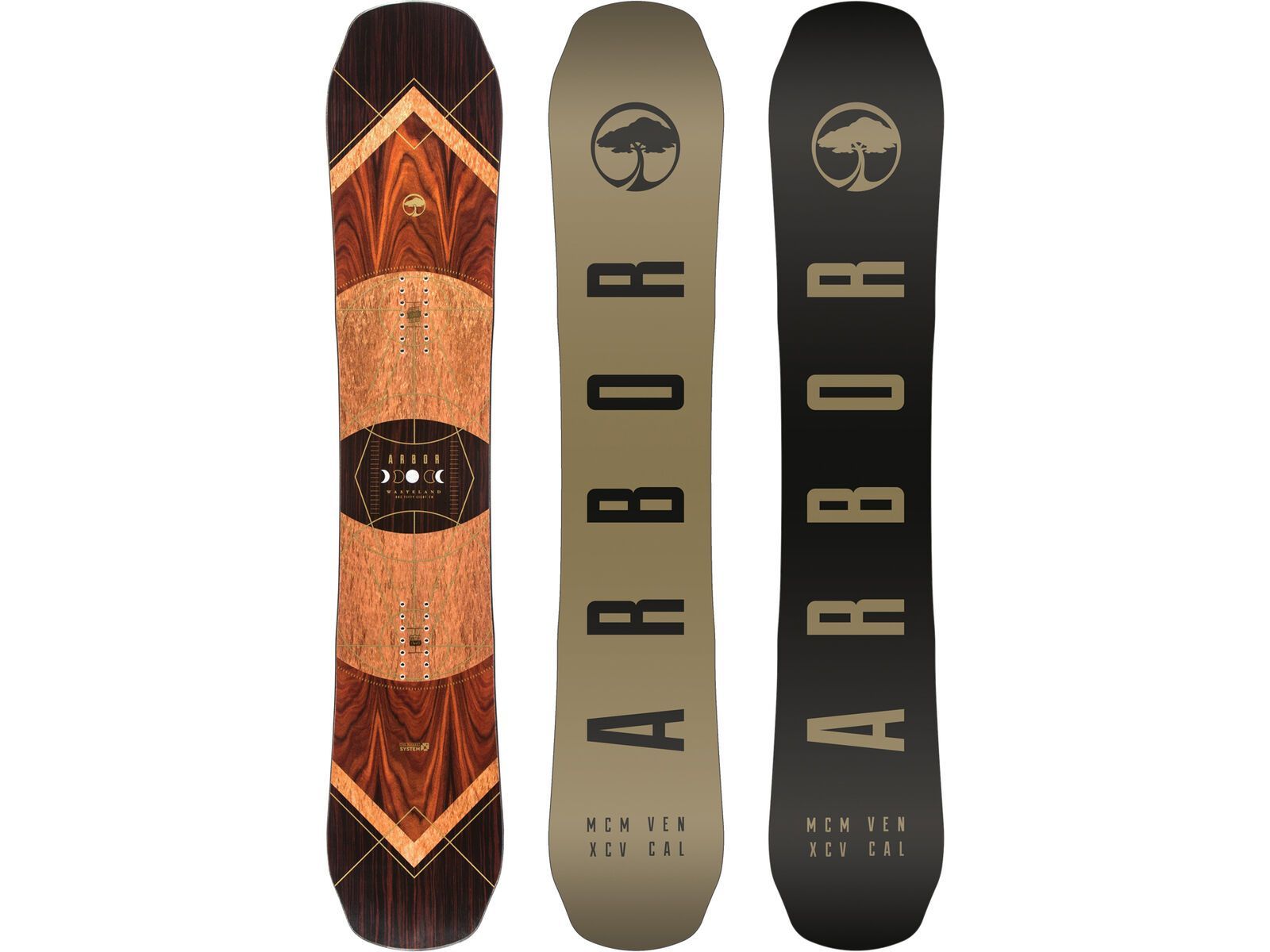 Set: Arbor Wasteland 2017 + Burton X-Base (1712954S) | Bild 2