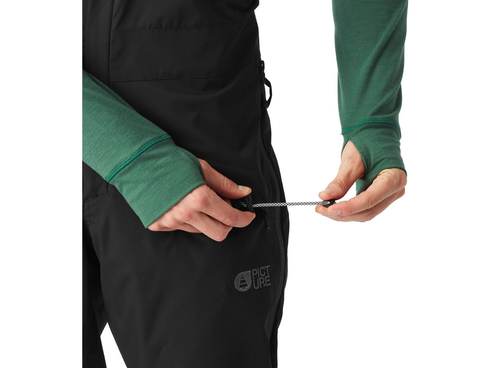 Picture Avening Bib Pants, black | Bild 9