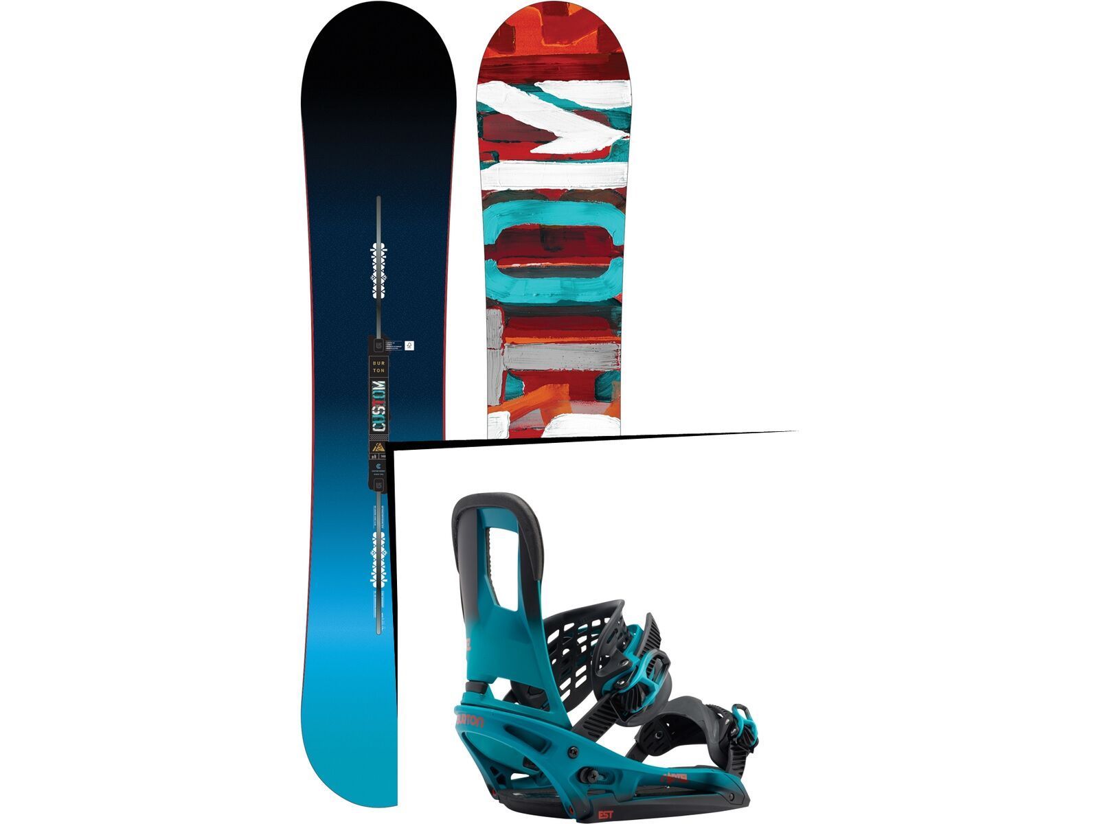 Set: Burton Custom 2017 +  Cartel EST (1712718S) | Bild 1