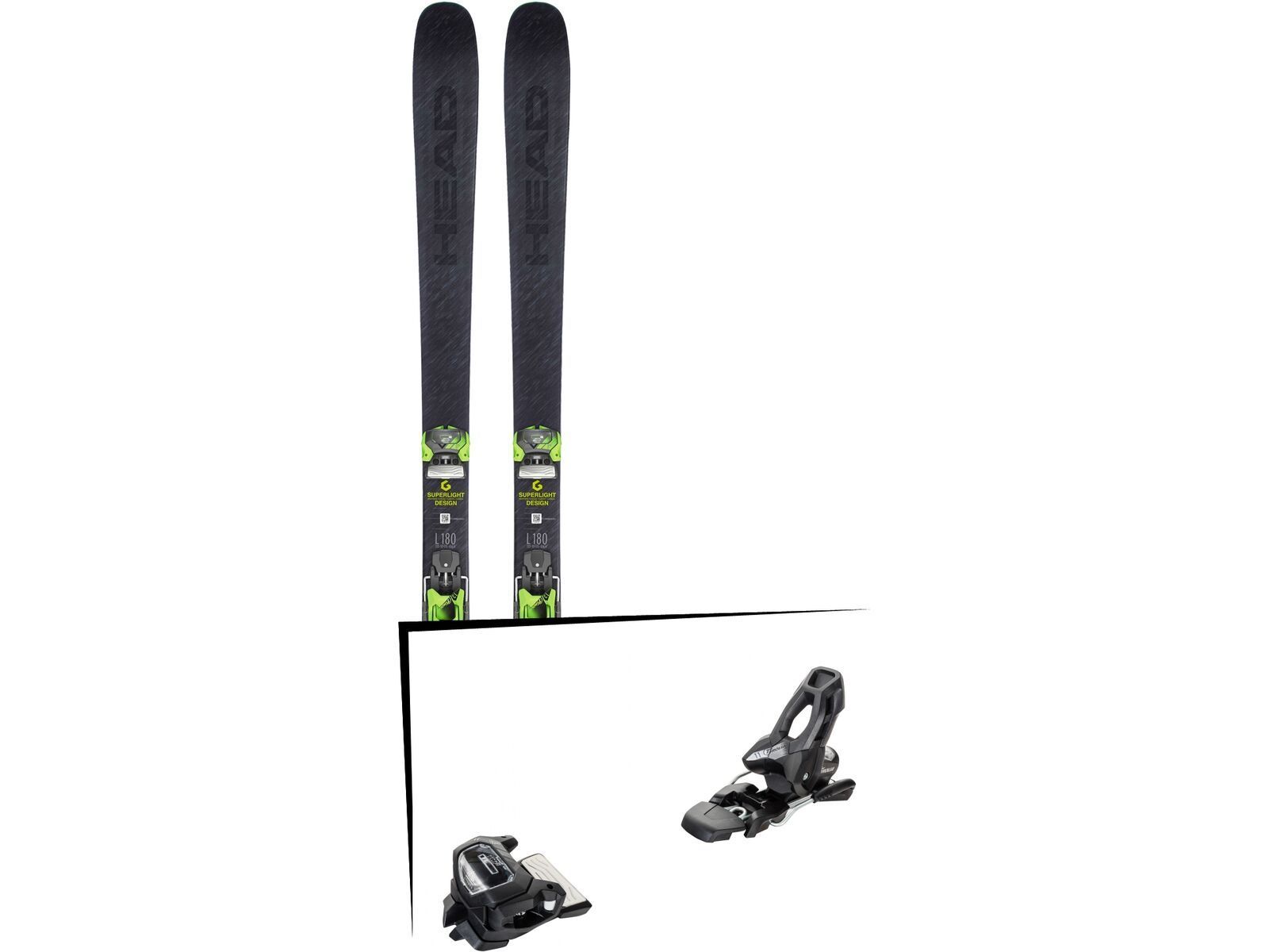 Set: Head Kore 93 2019 + Tyrolia Attack² 11 GW solid black | Bild 1