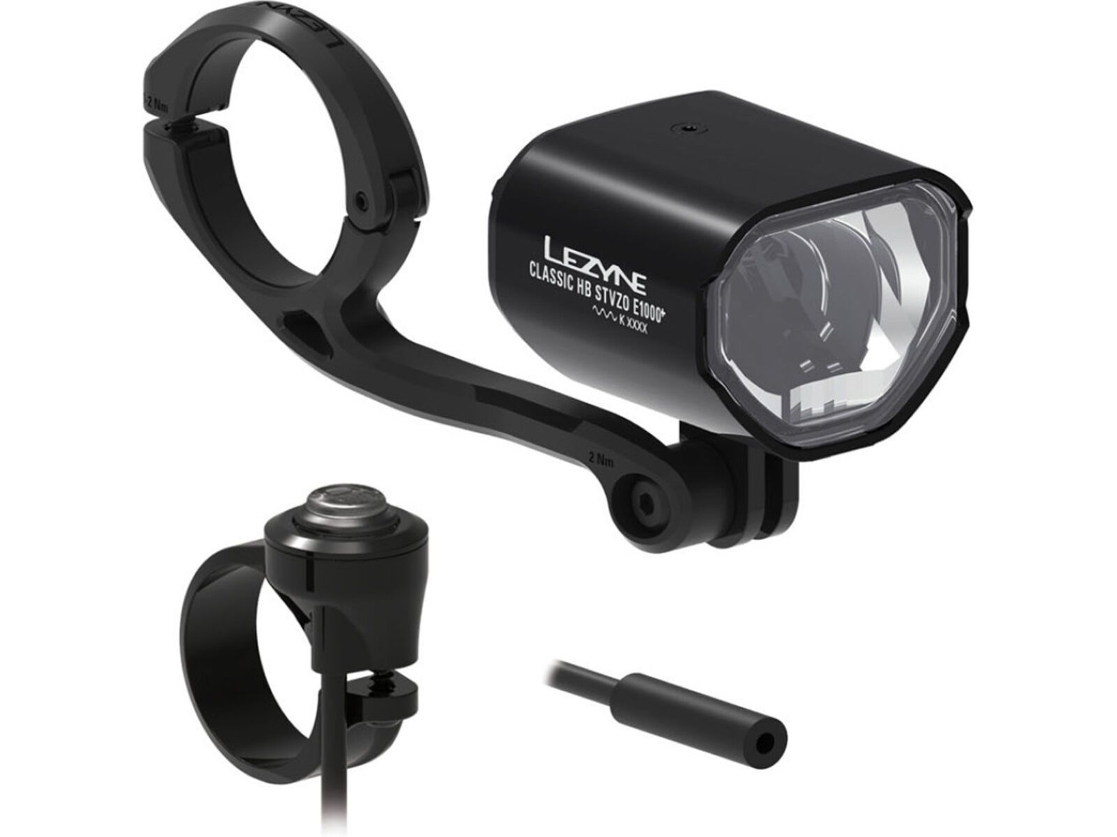 Lezyne E-Bike Classic HB StVZO E1000+, black | Bild 1