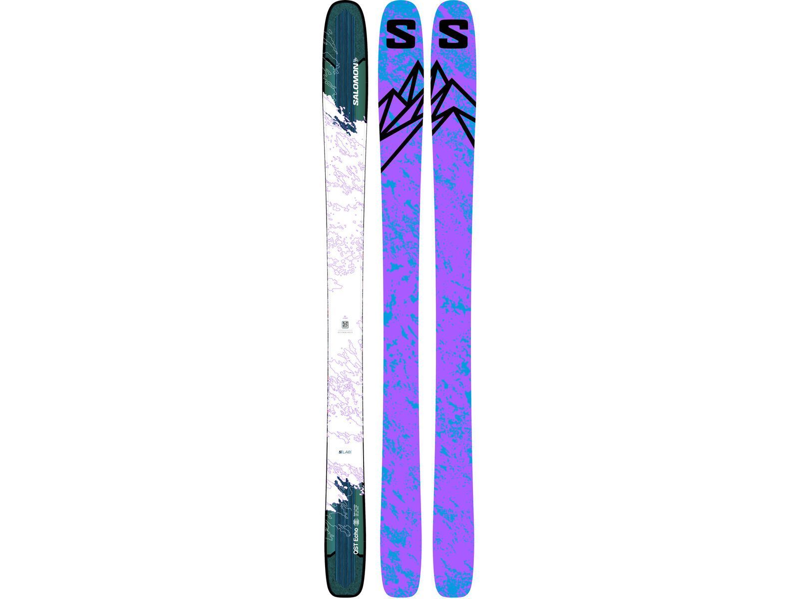 Salomon S/Lab QST Echo, white/process blue/ultra violet | Bild 1