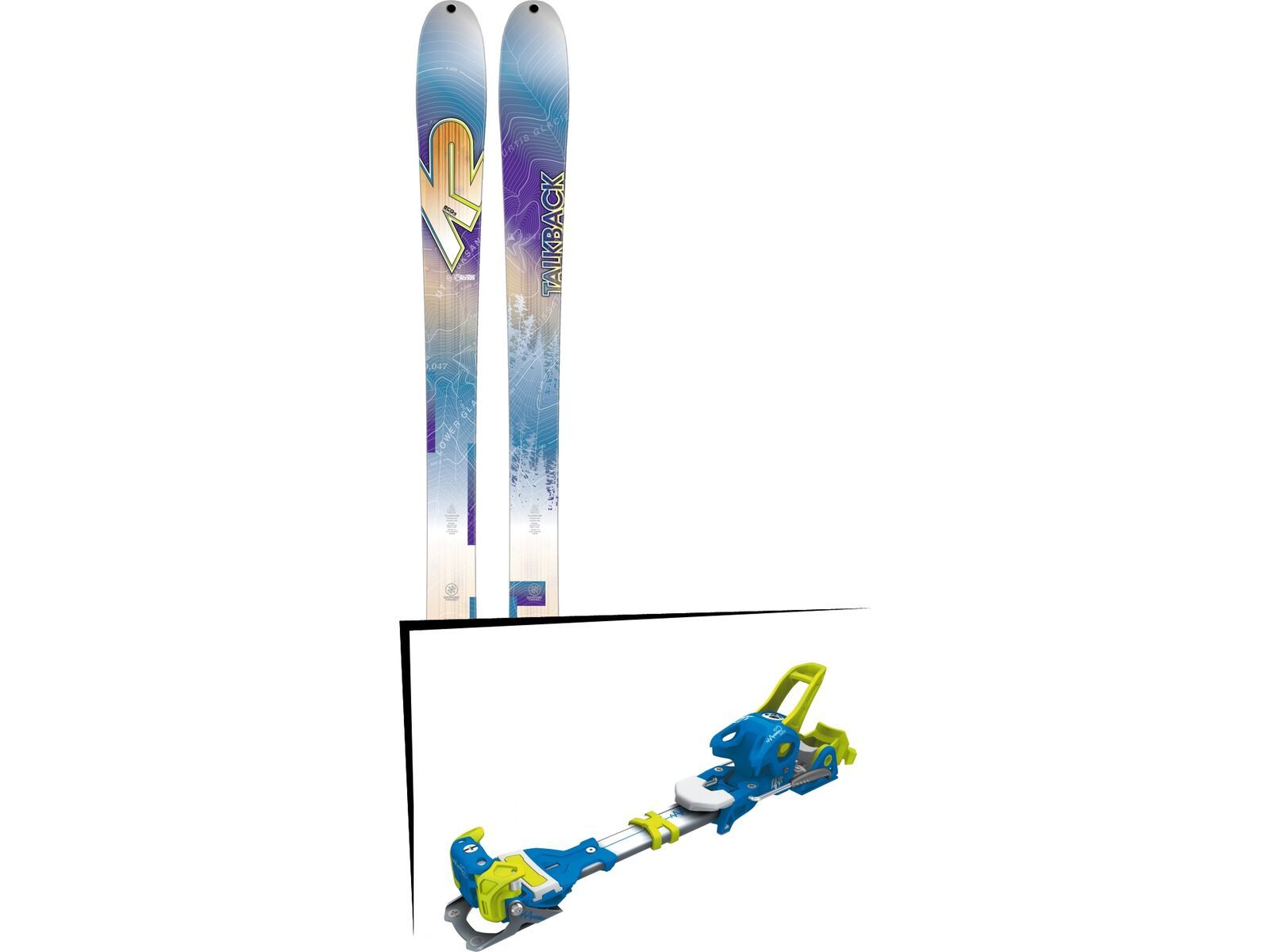 Set: K2 SKI Talkback 88 ECOre 2017 + Tyrolia Ambition 12 (1715204) | Bild 1