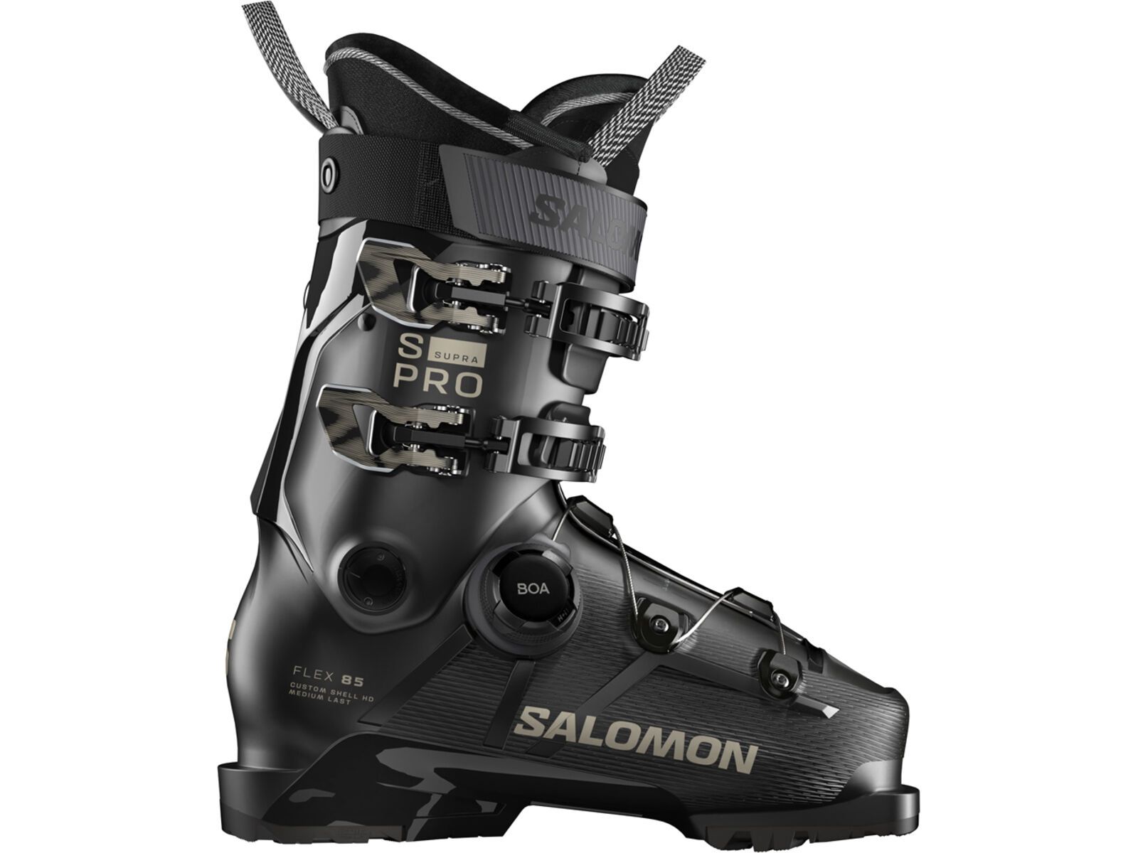 Salomon S/Pro Supra BOA 85 W, black/black/light bronze met. | Bild 1