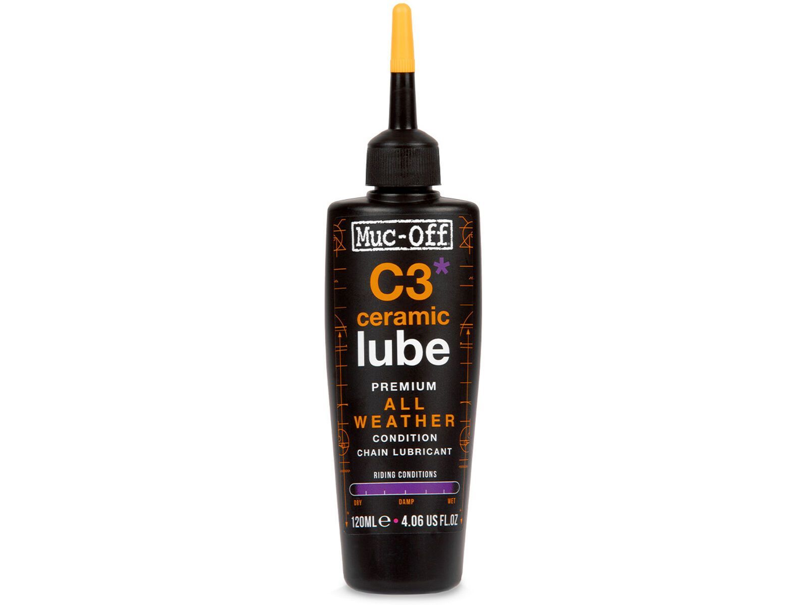 Muc-Off C3 All Weather Ceramic Lube - 120 ml | Bild 1
