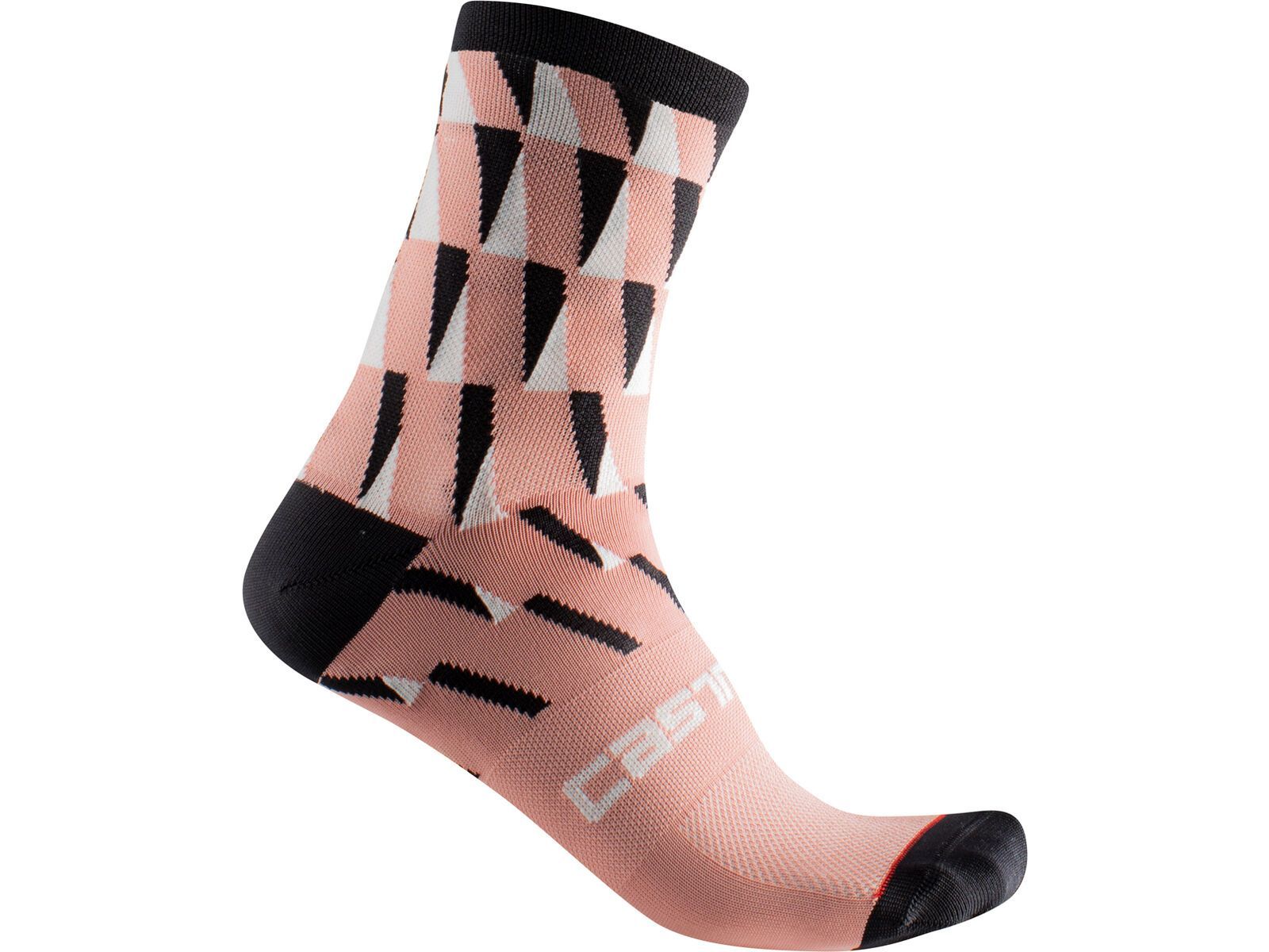 Castelli Pendio 12 Sock, blush/black-ivory | Bild 1