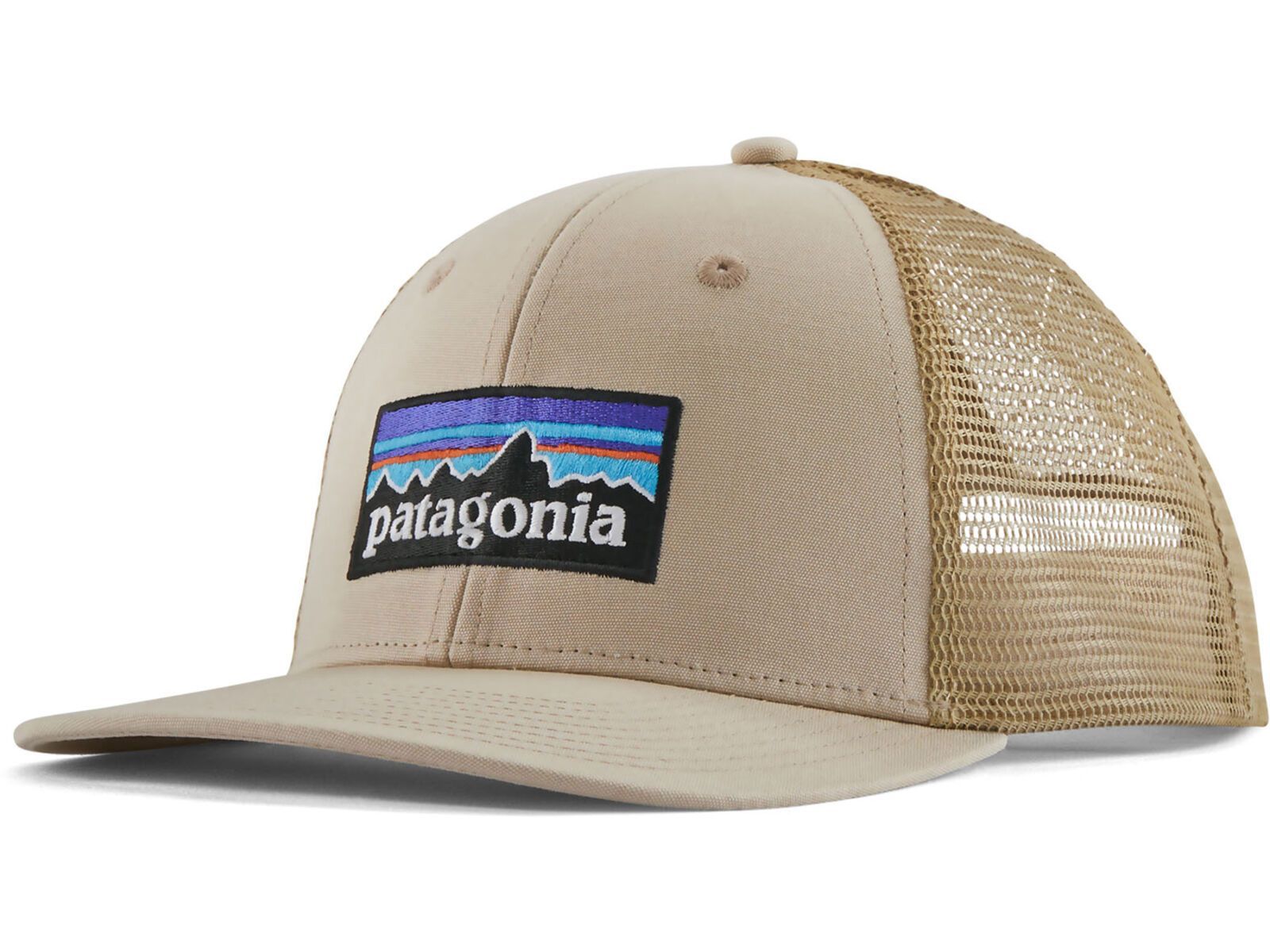Patagonia P-6 Logo Trucker Hat, oar tan w/classic tan | Bild 3