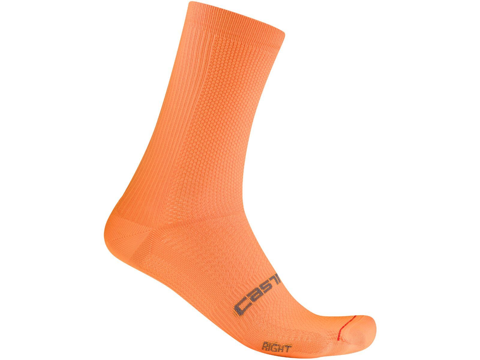 Castelli Espresso 18 Sock, vivid orange | Bild 1