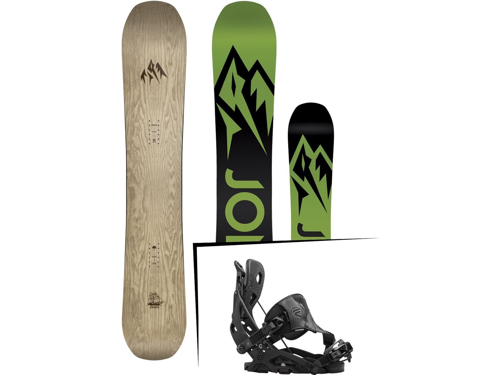 Set: Jones Flagship 2016 + Flow Fuse Hybrid (1513148S) | Bild 1