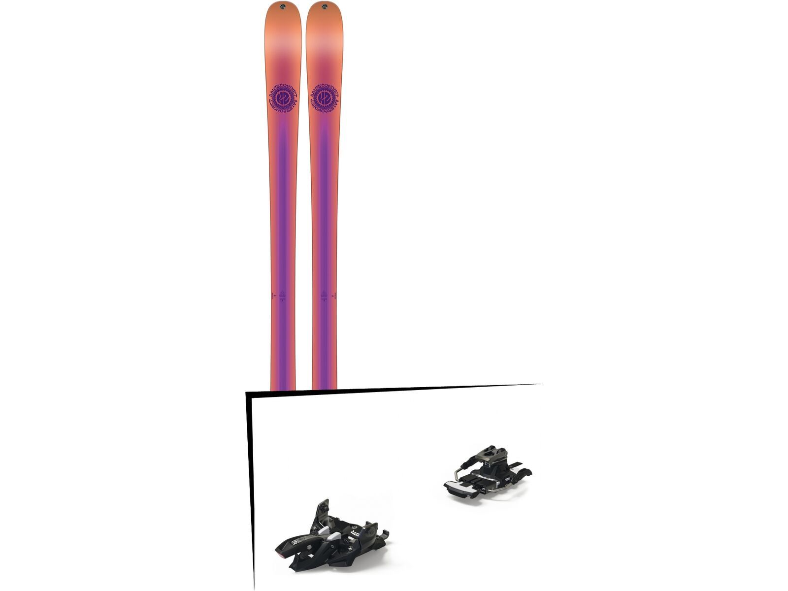 Set: K2 SKI Missconduct 2018 + Marker Alpinist 12 Long Travel black/titanium | Bild 1