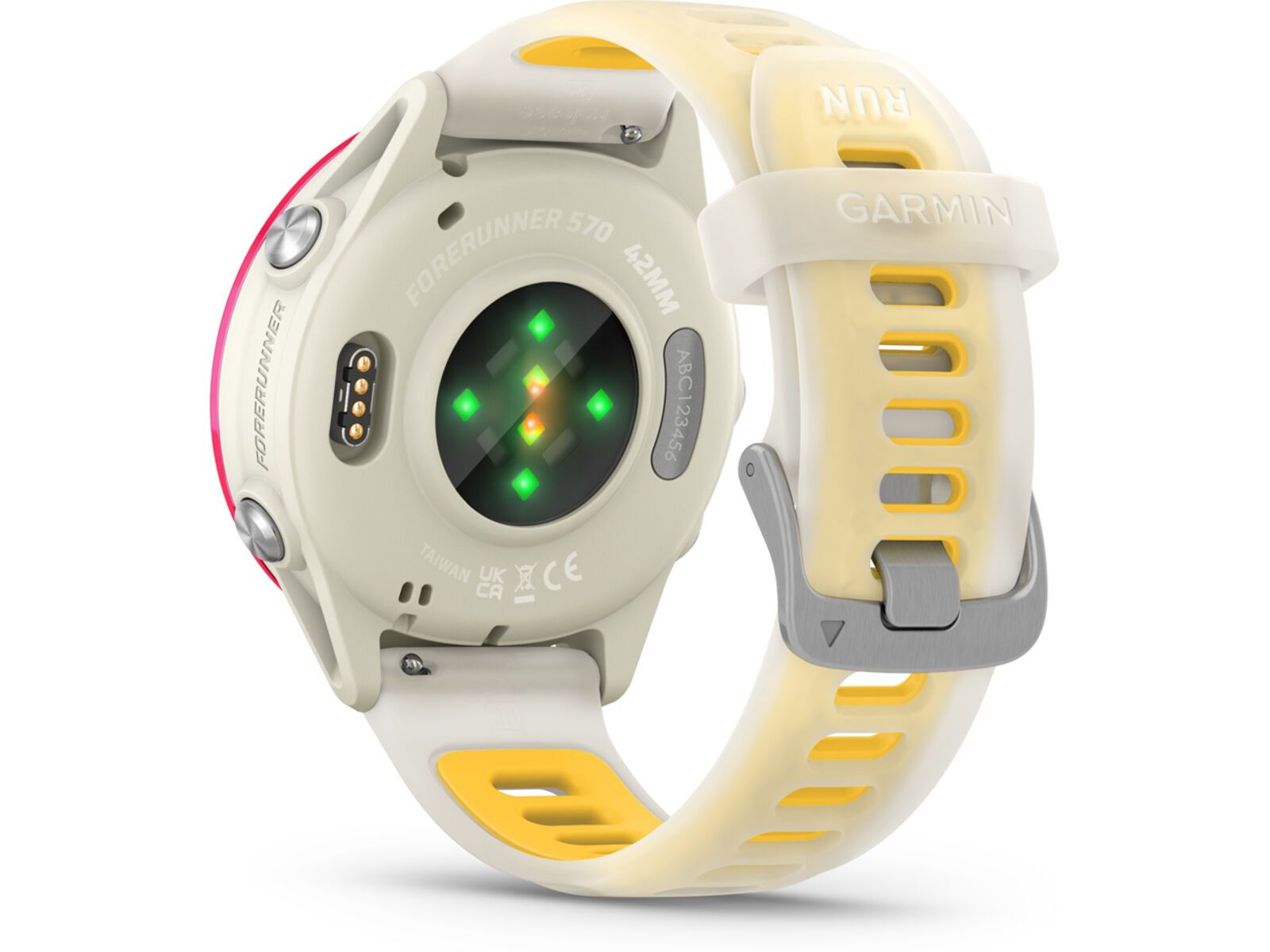 Garmin Forerunner 570 - 42 mm, bone/himbeerrot | Bild 7