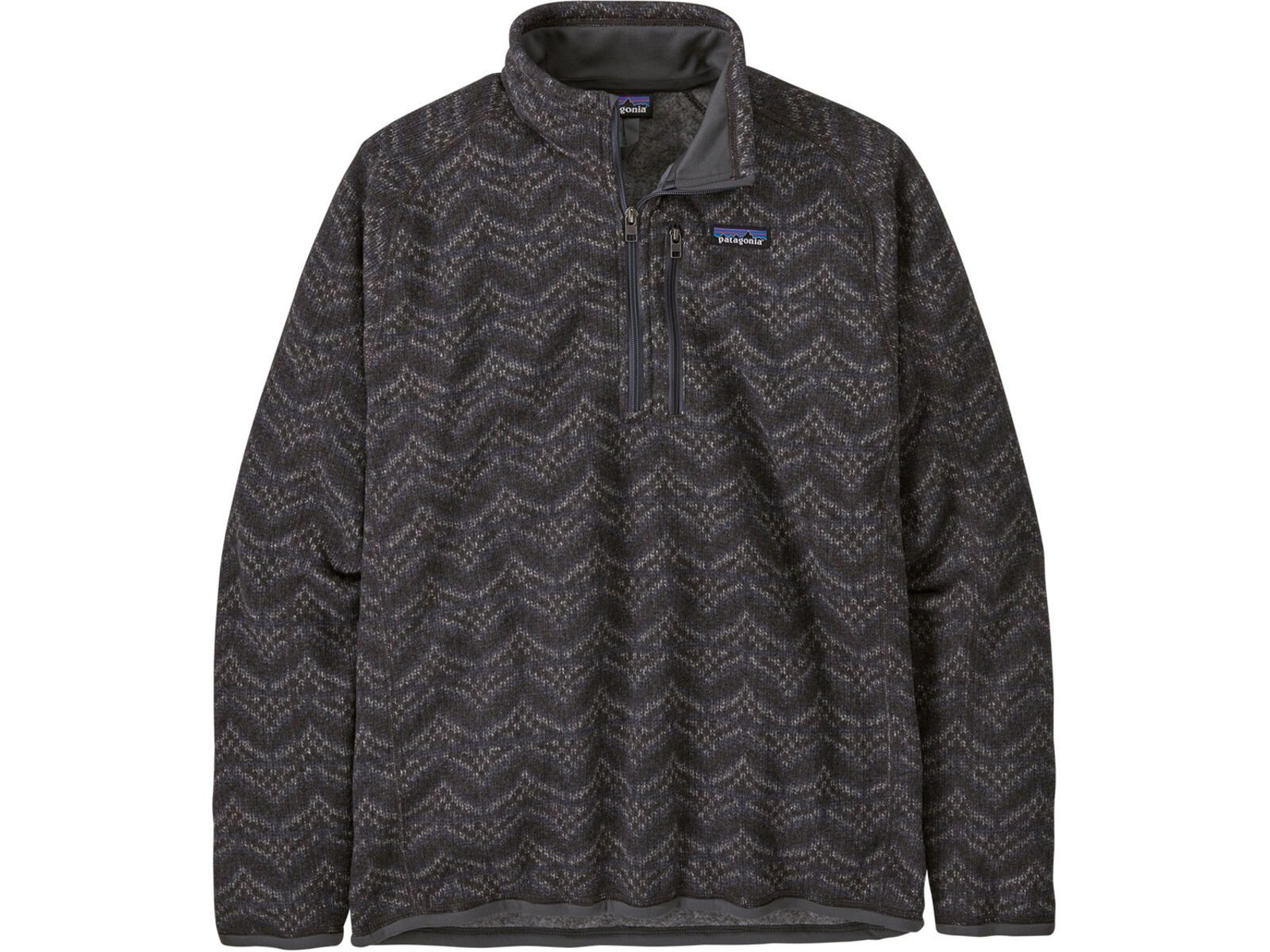 Patagonia Men's Better Sweater 1/4 Zip Fleece Island Escape, forge grey | Bild 1