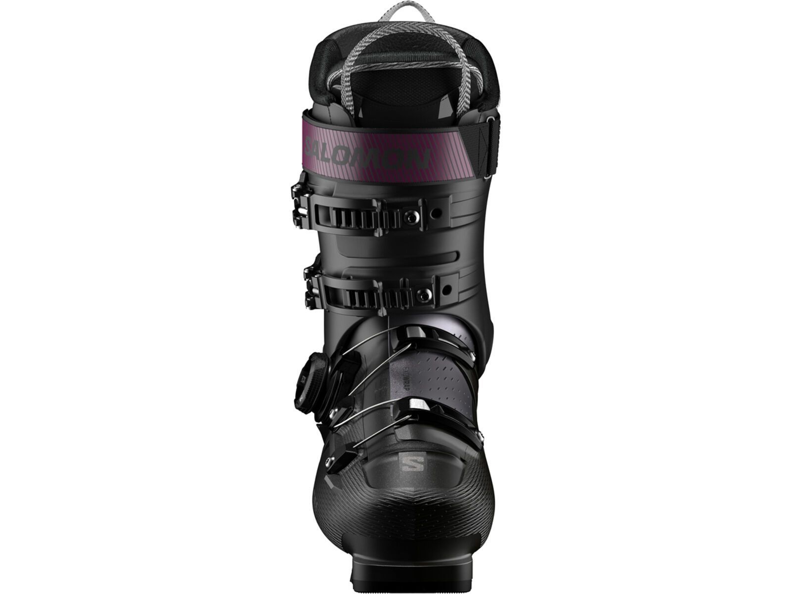 Salomon S/Pro Supra BOA 100 GW, black/dark grey met./burgundy met. | Bild 3