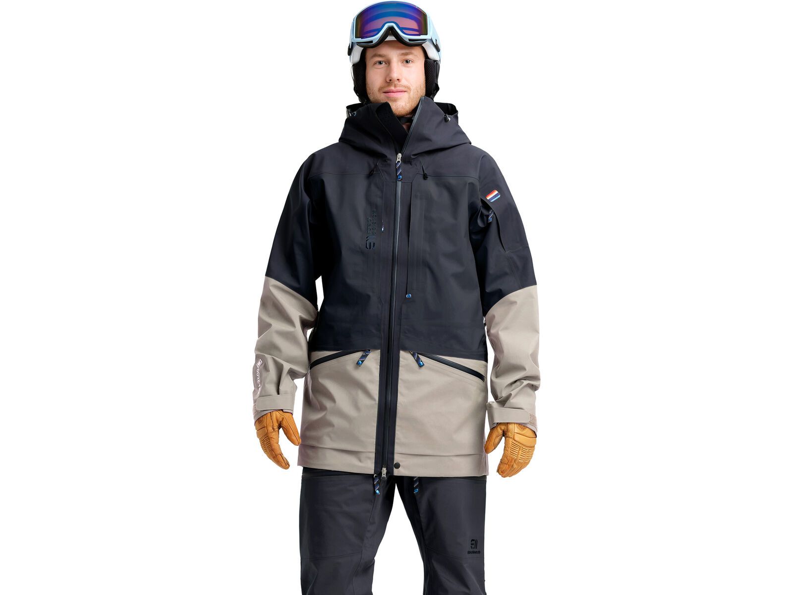 Elevenate Men's Pure 100 Jacket, dark ink ginger beige | Bild 2