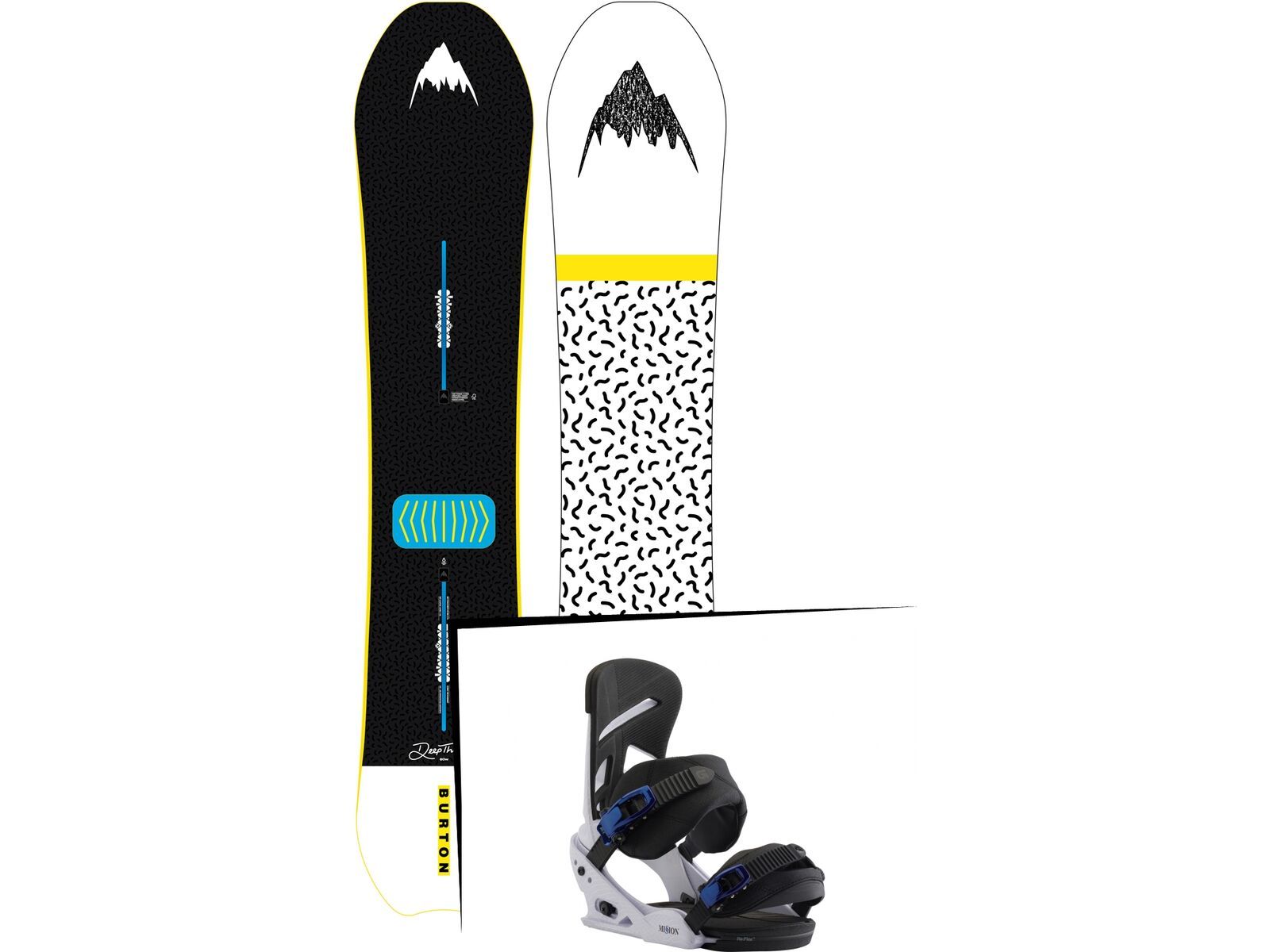 Set: Burton Deep Thinker 2019 +  Mission (1931064S) | Bild 1