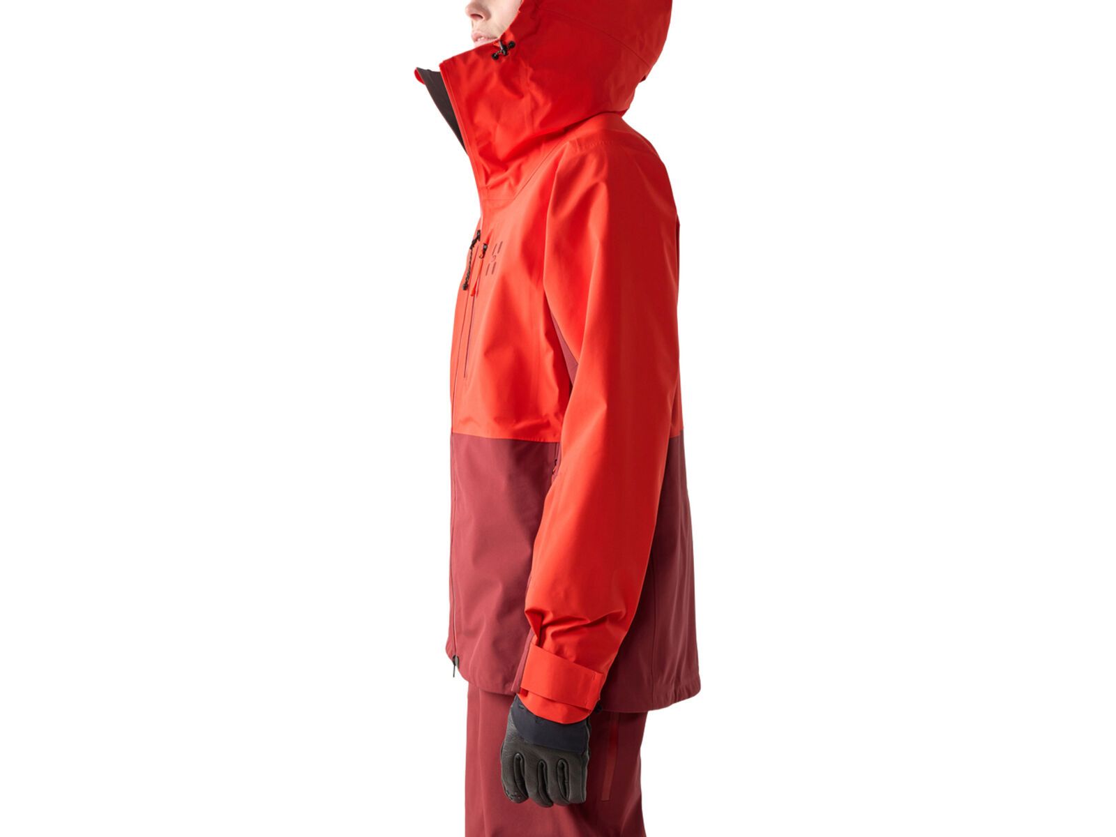 Haglöfs Alper Proof Jacket Women, tech red/carmine red | Bild 4