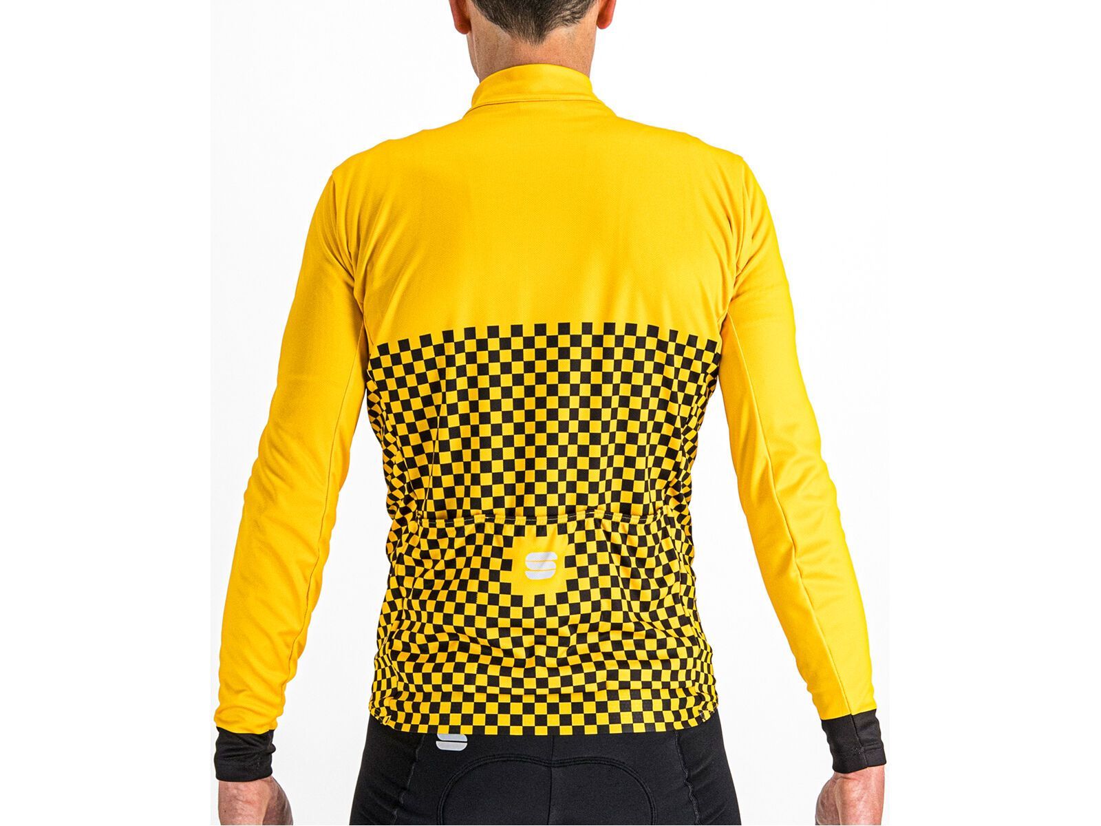 Sportful Checkmate Thermal Jersey, yellow black | Bild 2