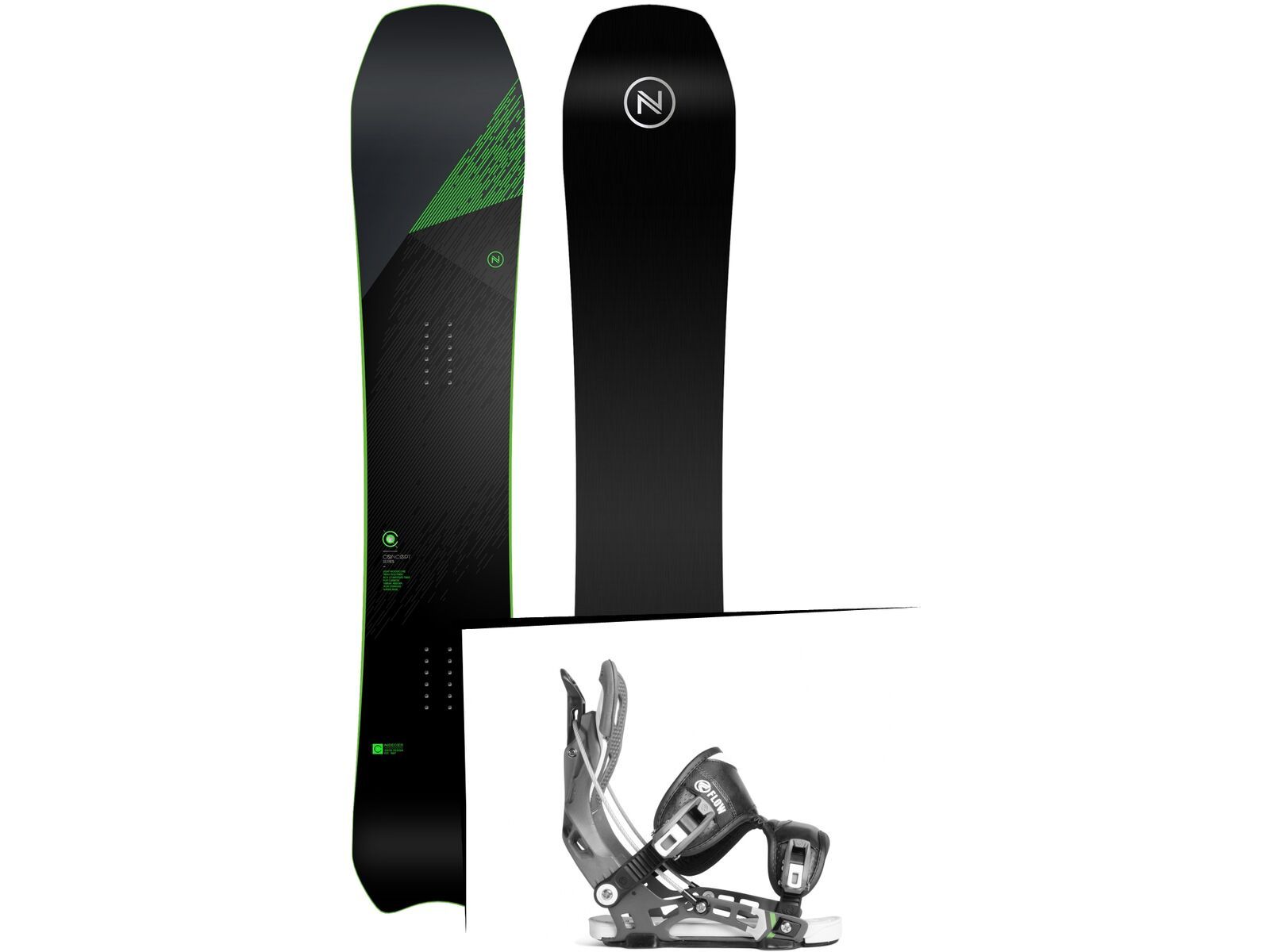 Set: Nidecker Concept 2019 + Flow NX2 (2226515S) | Bild 1