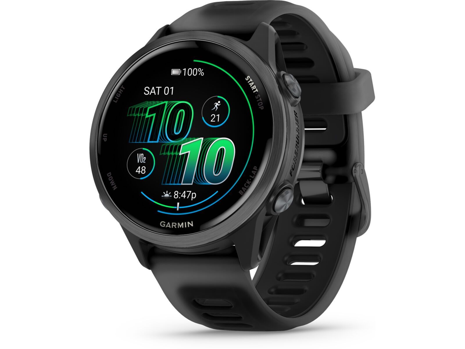 Garmin Forerunner 570 - 42 mm, schwarz/schiefergrau | Bild 1