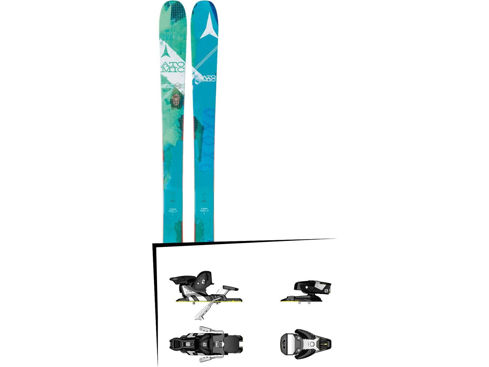 Atomic Set: Vantage 95 C W 2016 + Salomon STH2 WTR 13 | Bild 1