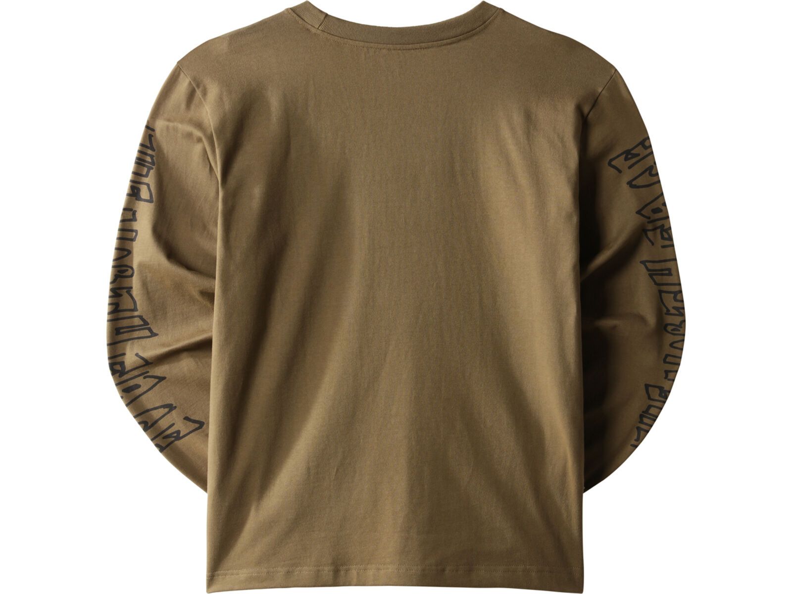 The North Face Men’s Long-Sleeve Printed Heavyweight Tee, military olive | Bild 2