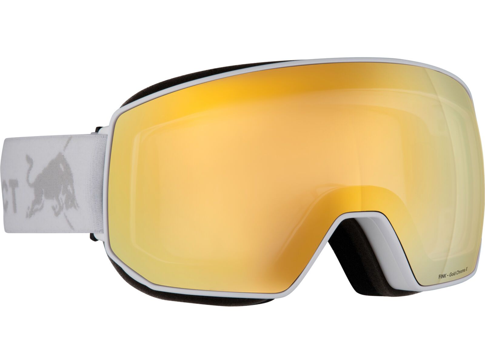 Red Bull Spect Eyewear Fink, Brown-Gold Mirror / white | Bild 1