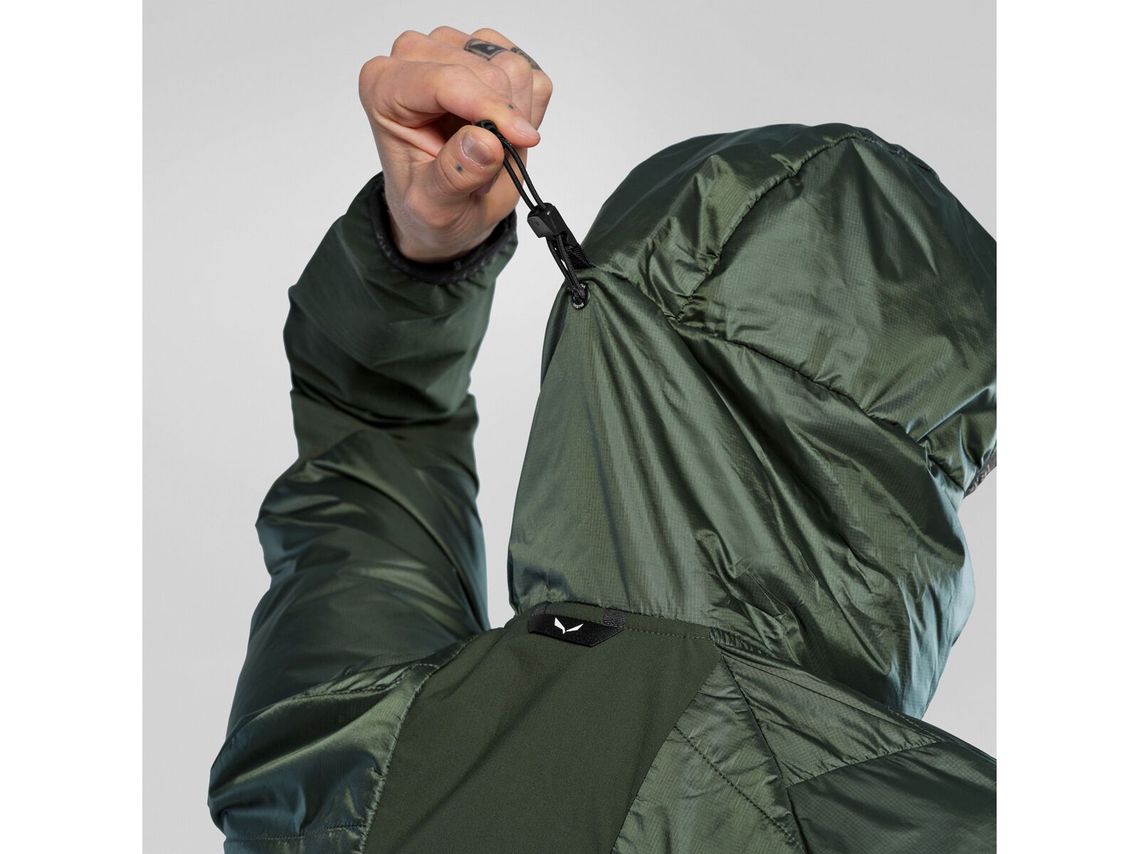 Salewa Ortles Hybrid TirolWool Responsive Jacke Herren, black out | Bild 7