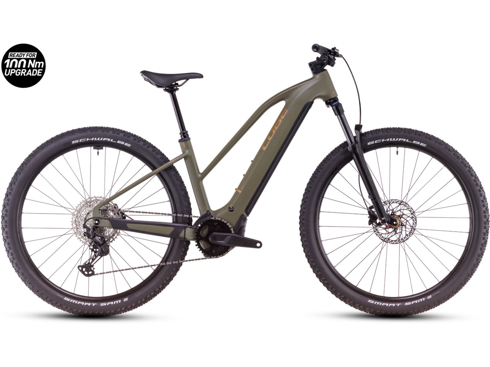 Cube Reaction Hybrid Pro 800 Trapeze 27.5, dustyolive´n´gold | Bild 1