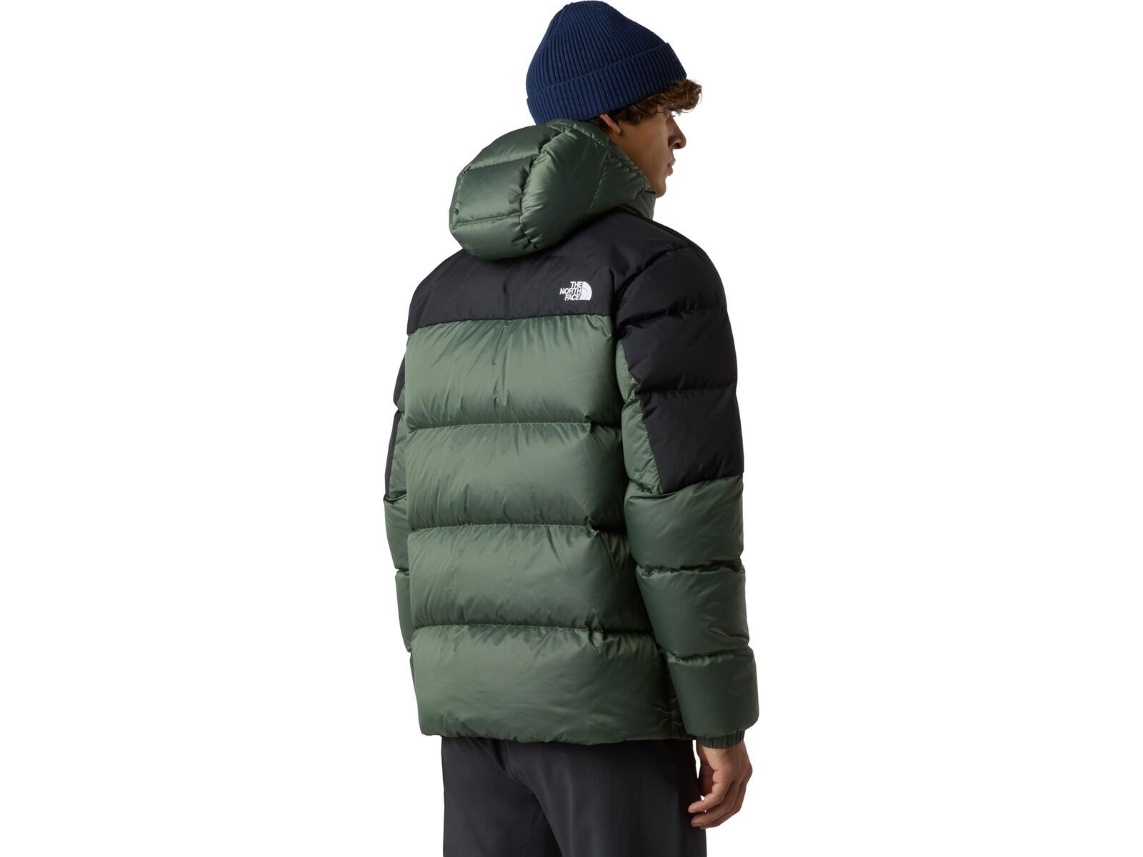 The North Face Men’s Diablo Down 2.0 Hoodie, bark mist black heather | Bild 4