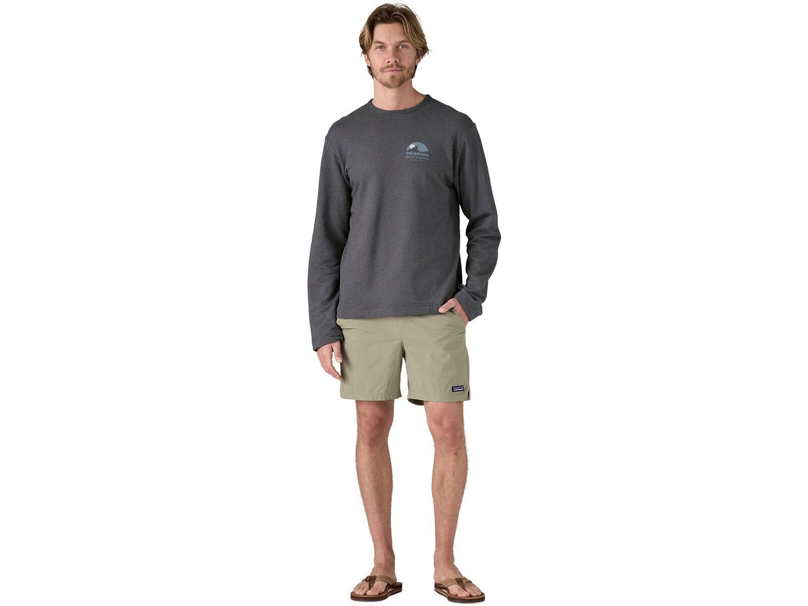 Patagonia Men's Lightweight Applied Imagination Wildrise Crew, ink black | Bild 5