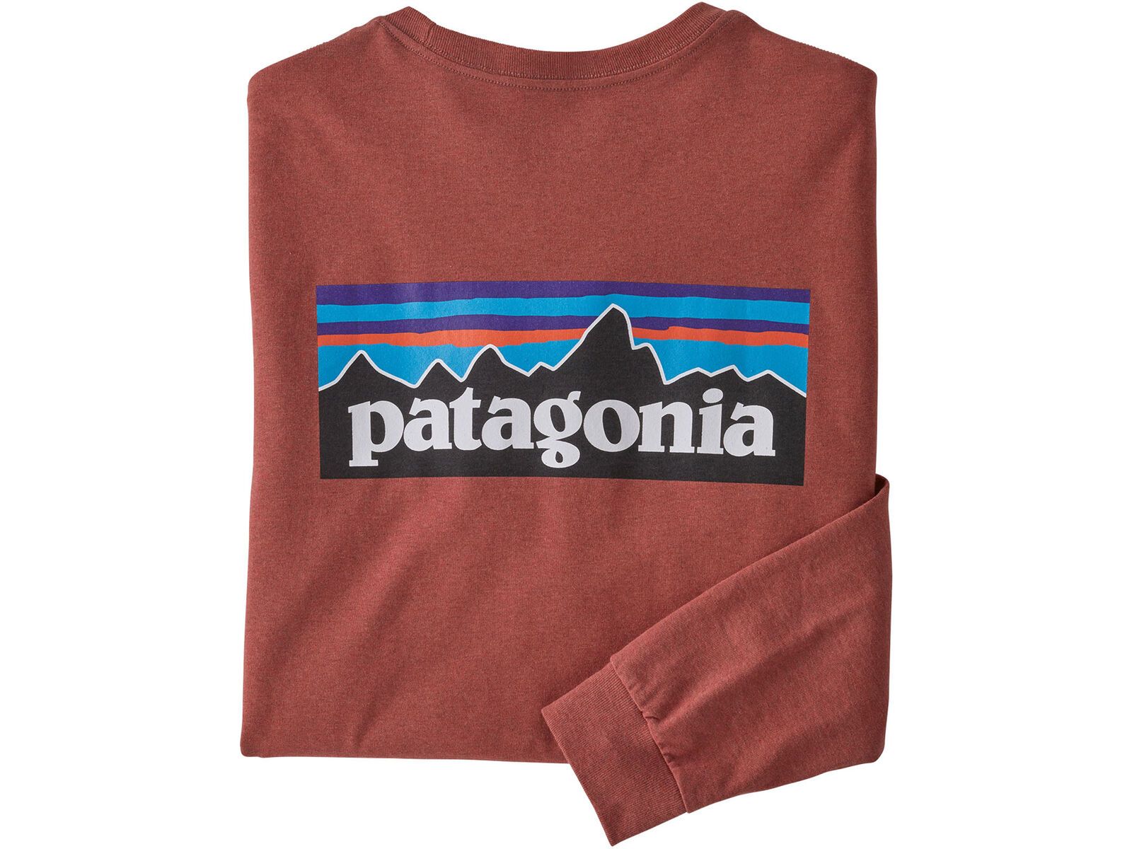 Patagonia Men's Long-Sleeved P-6 Logo Responsibili-Tee, rosehip | Bild 1