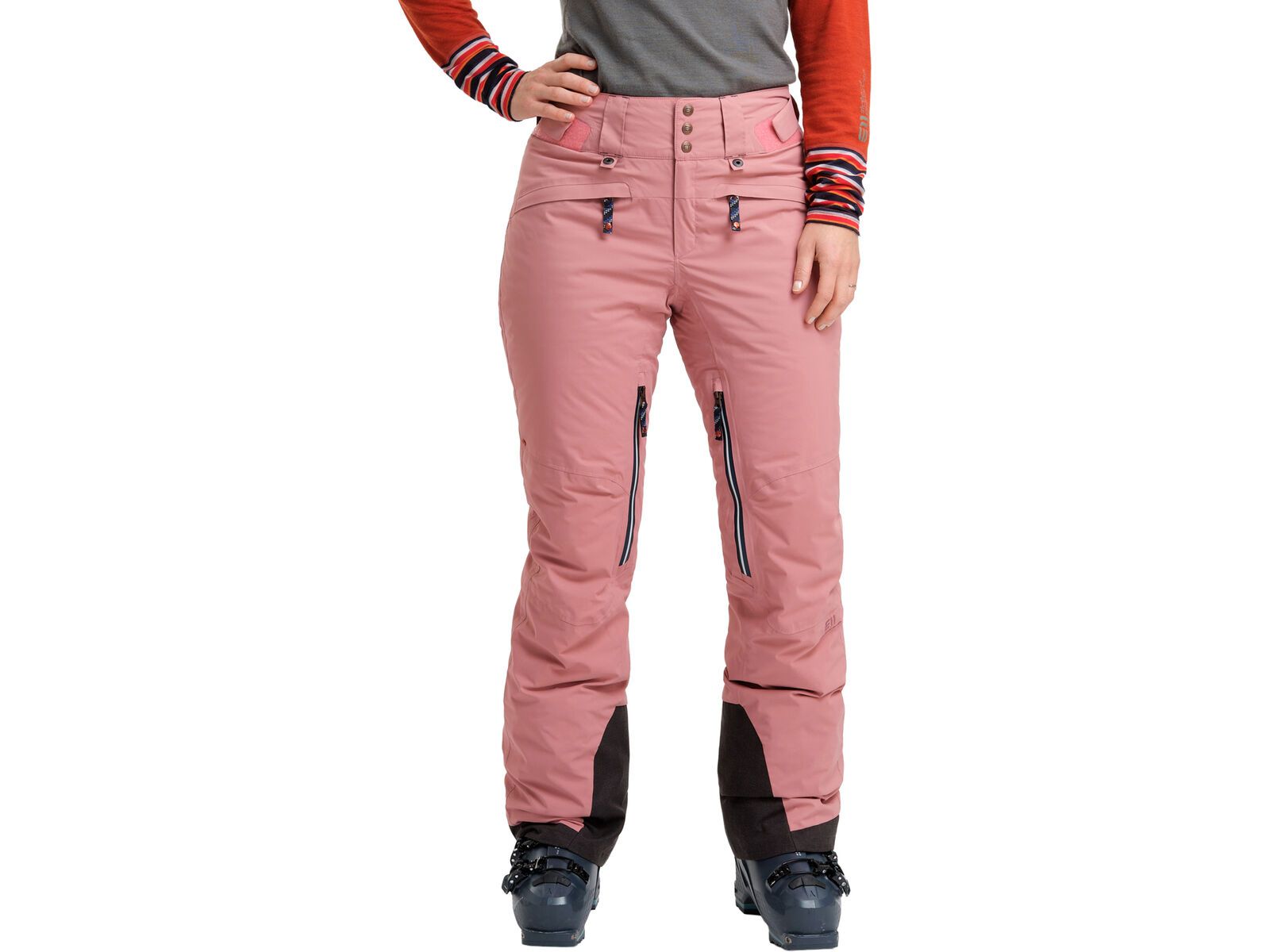 Elevenate Women's St Moritz Pants, dark strawberry | Bild 2