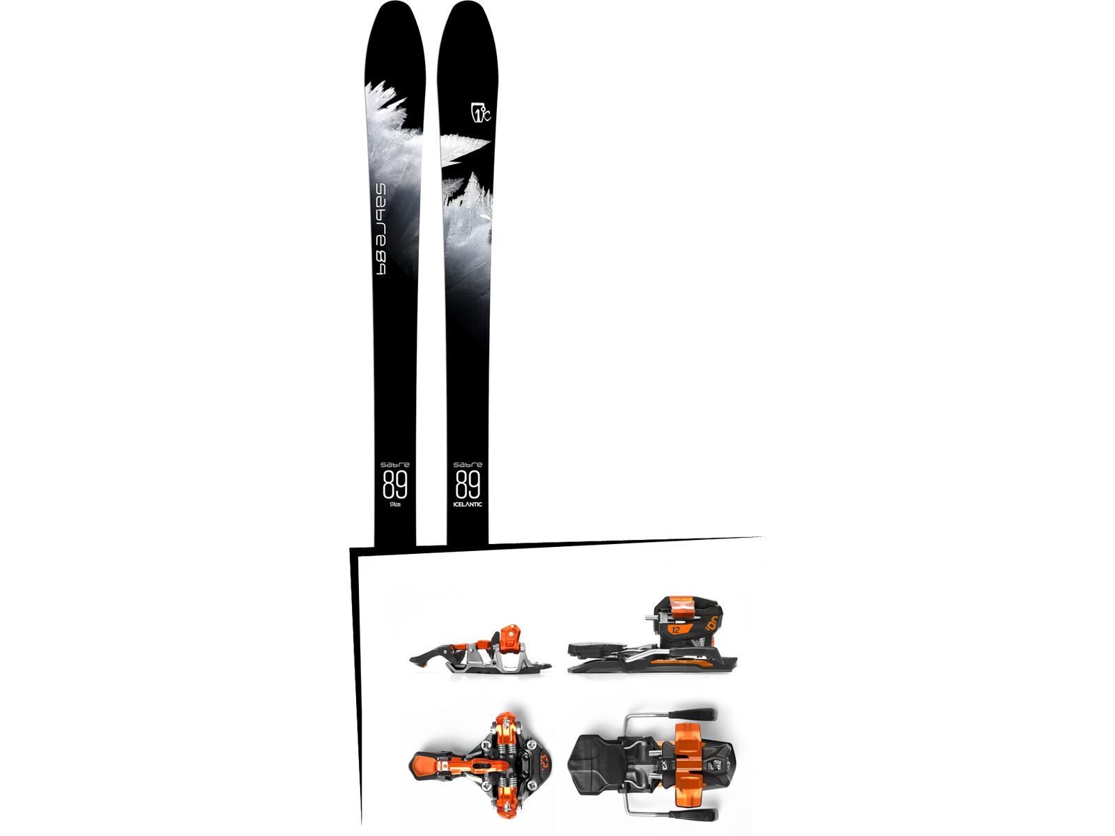 Set: Icelantic Sabre 89 2018 + G3 Ion 12 | Bild 1