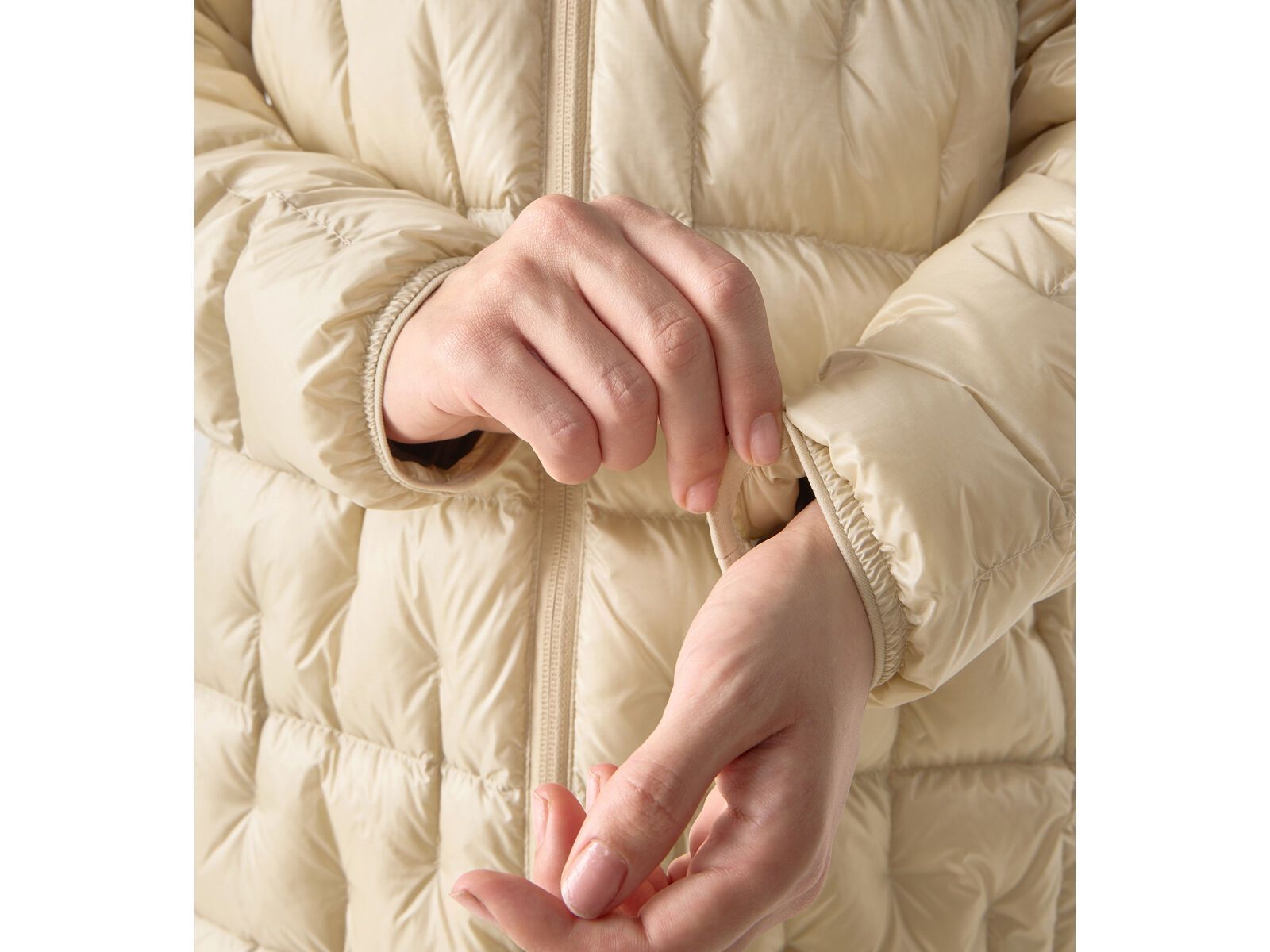 Haglöfs Hede Down Coat Women, chalk beige | Bild 7