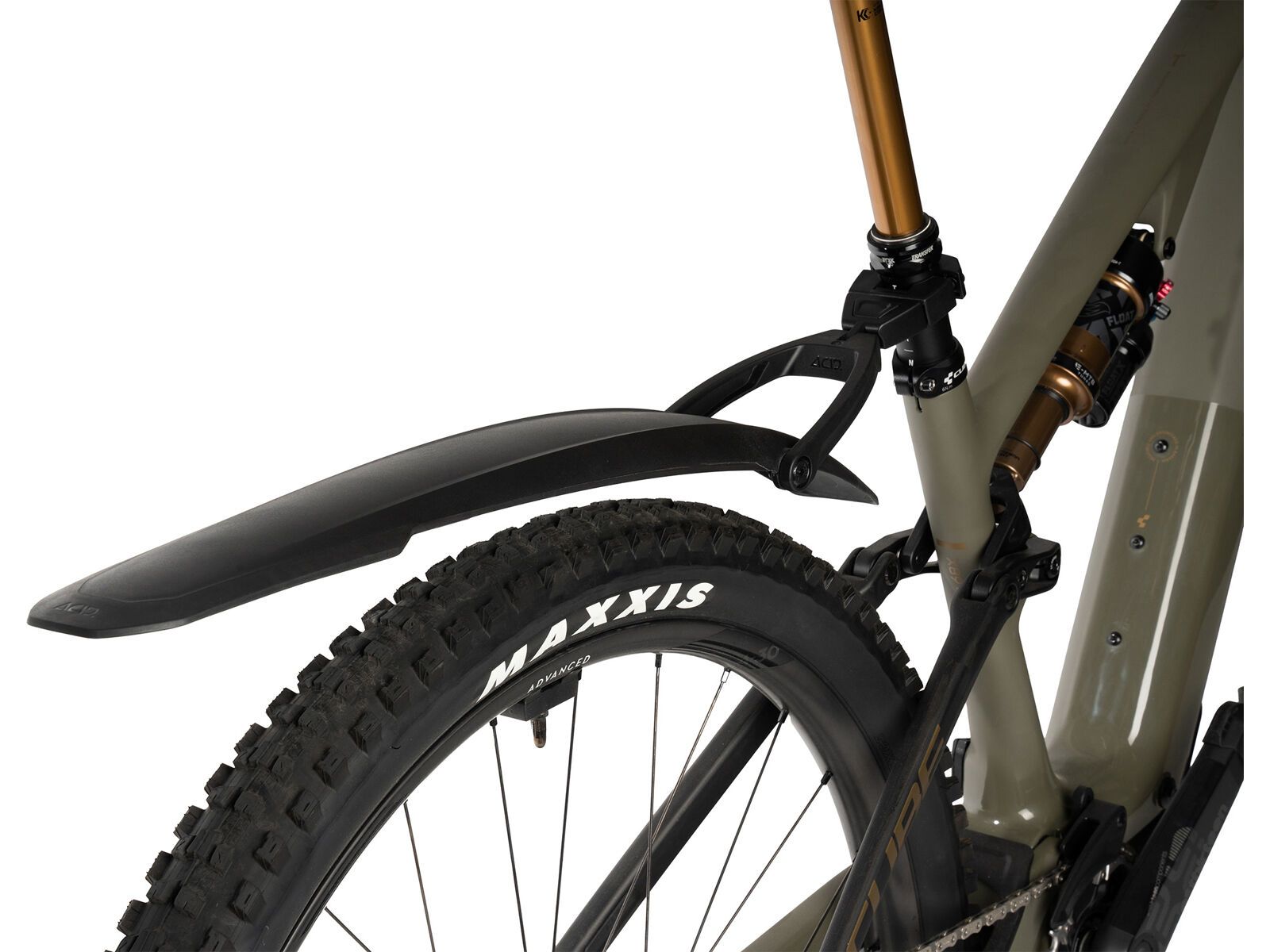 Cube Acid Steckschutzblech Vane Pro 27.5-29 Zoll Click hinten, black´n´black | Bild 5