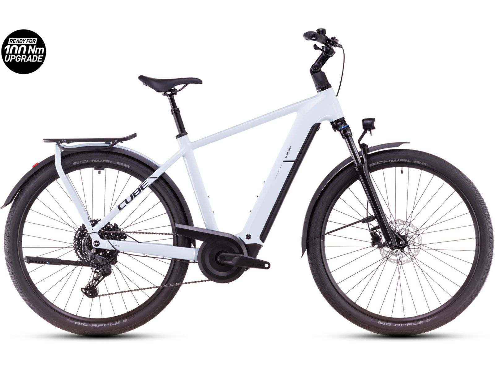 Cube Kathmandu Hybrid One 800, polarwhite´n´black | Bild 1