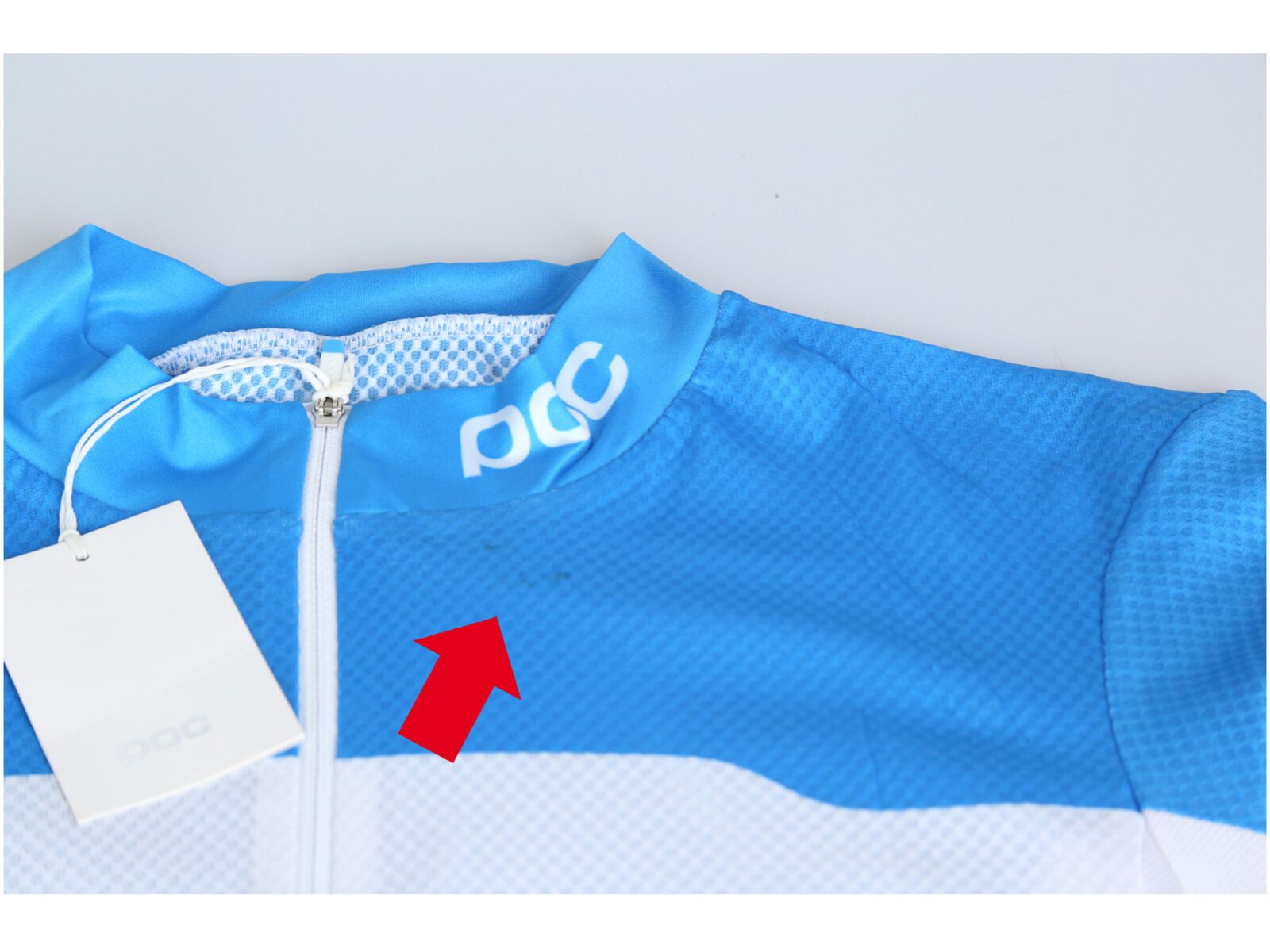 ***2. Wahl*** POC *** 2. Wahl *** Raceday Climber Jersey garminium blue/hydrogen white | Bild 2