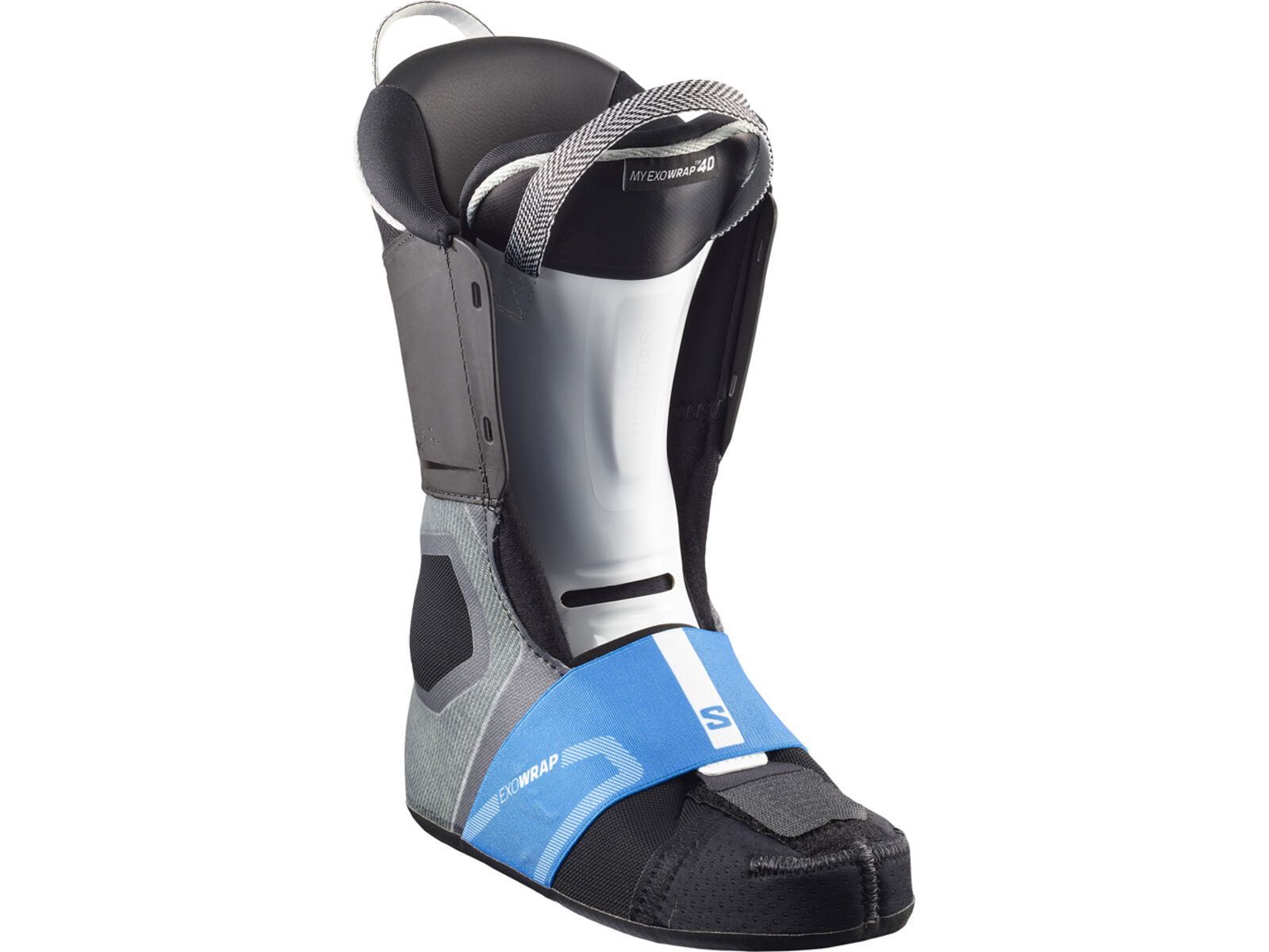Salomon S/Pro Supra Dual BOA 130 GW, gray aurora/black/race blue | Bild 5