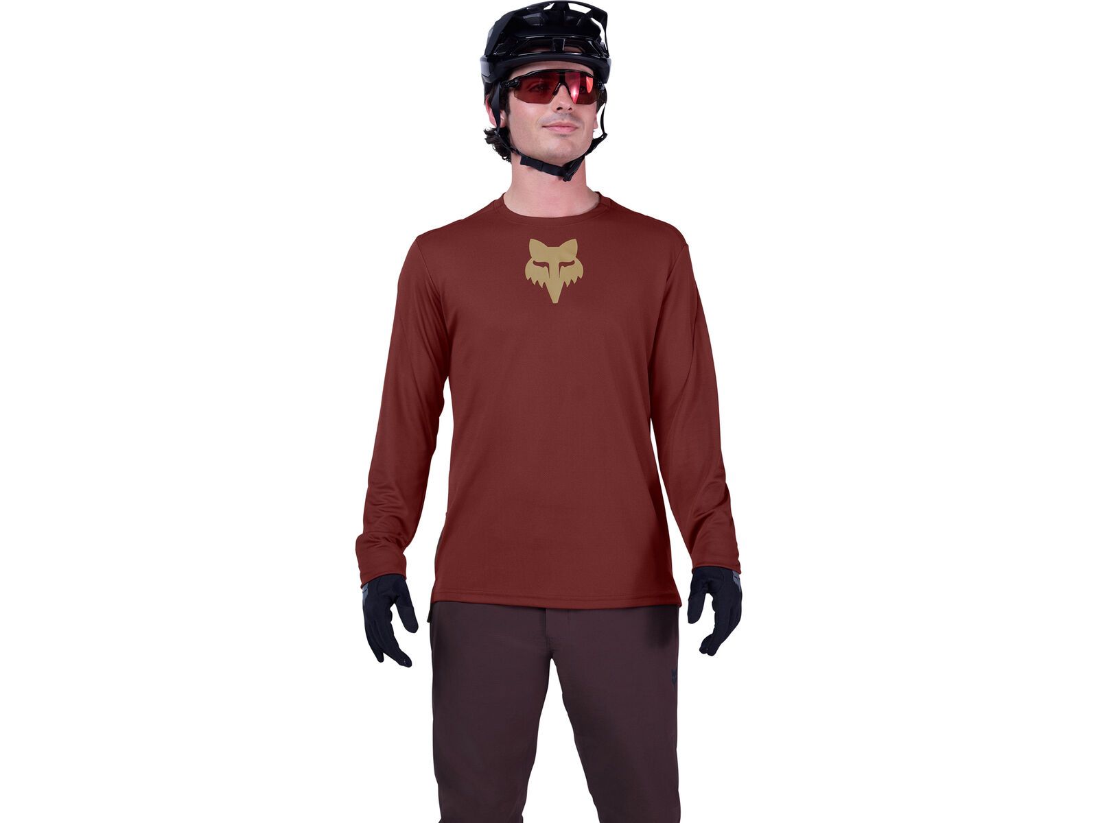 Fox Ranger LS Jersey Fox Head, rust | Bild 3