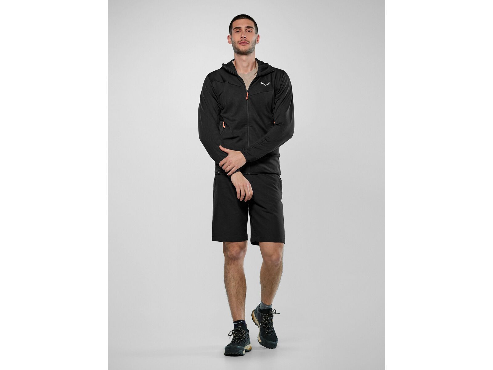 Salewa Puez Altavia Polarlite Kapuzenjacke Herren, black out | Bild 3