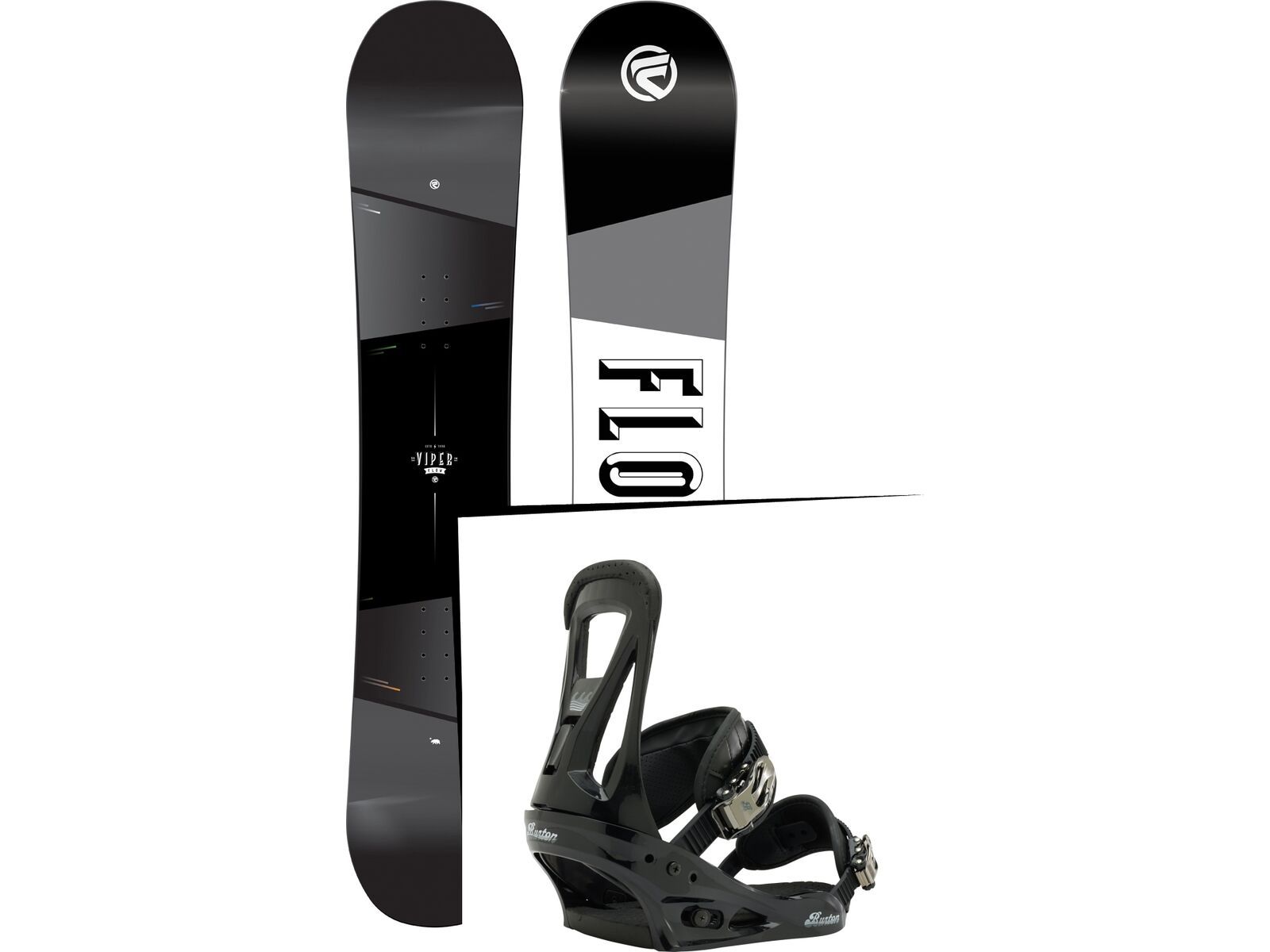 Set: Flow Viper 2017 + Burton Freestyle (1464193S) | Bild 1