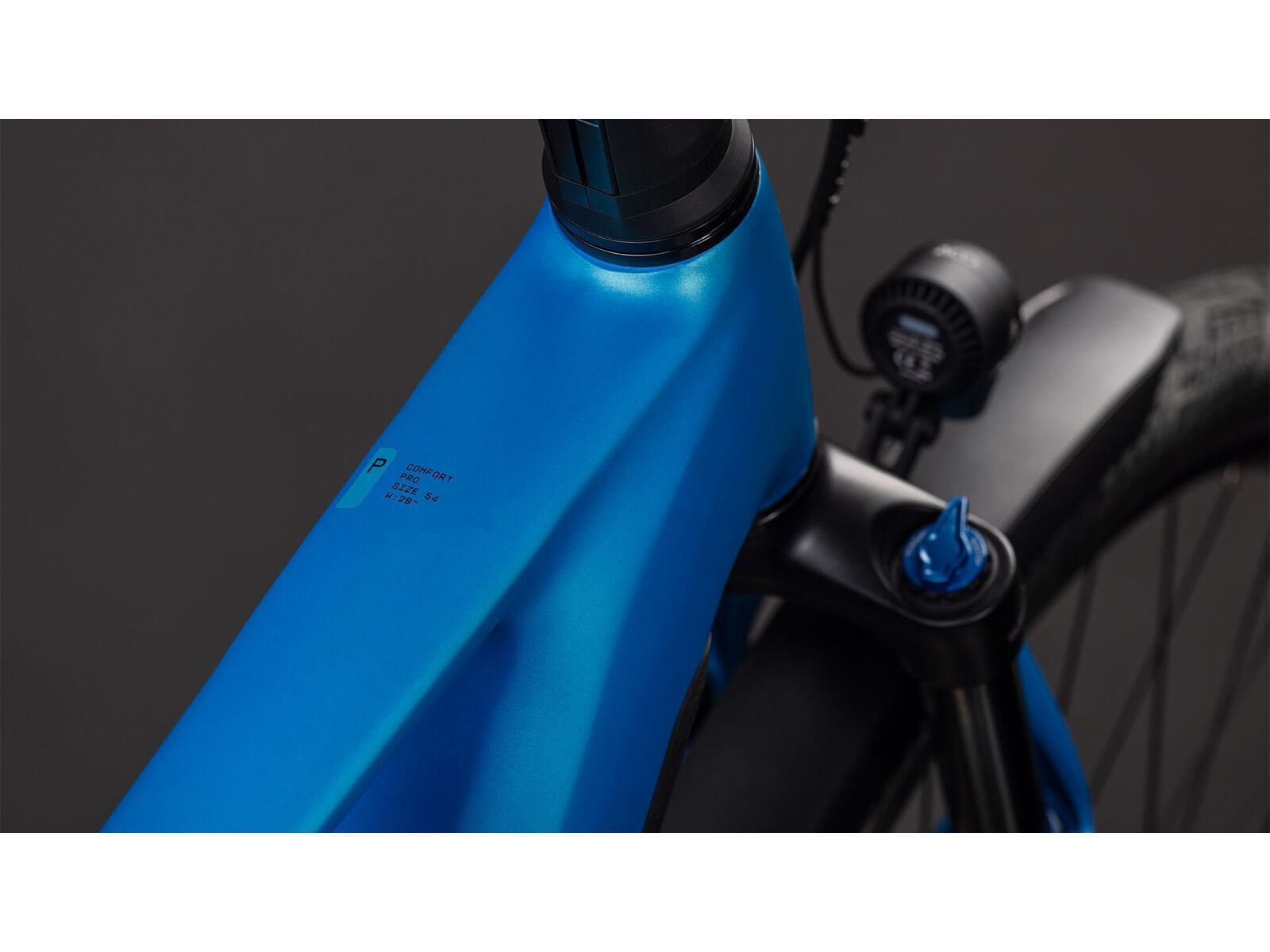 Cube Kathmandu Hybrid Comfort Pro 800, azure´n´black | Bild 3